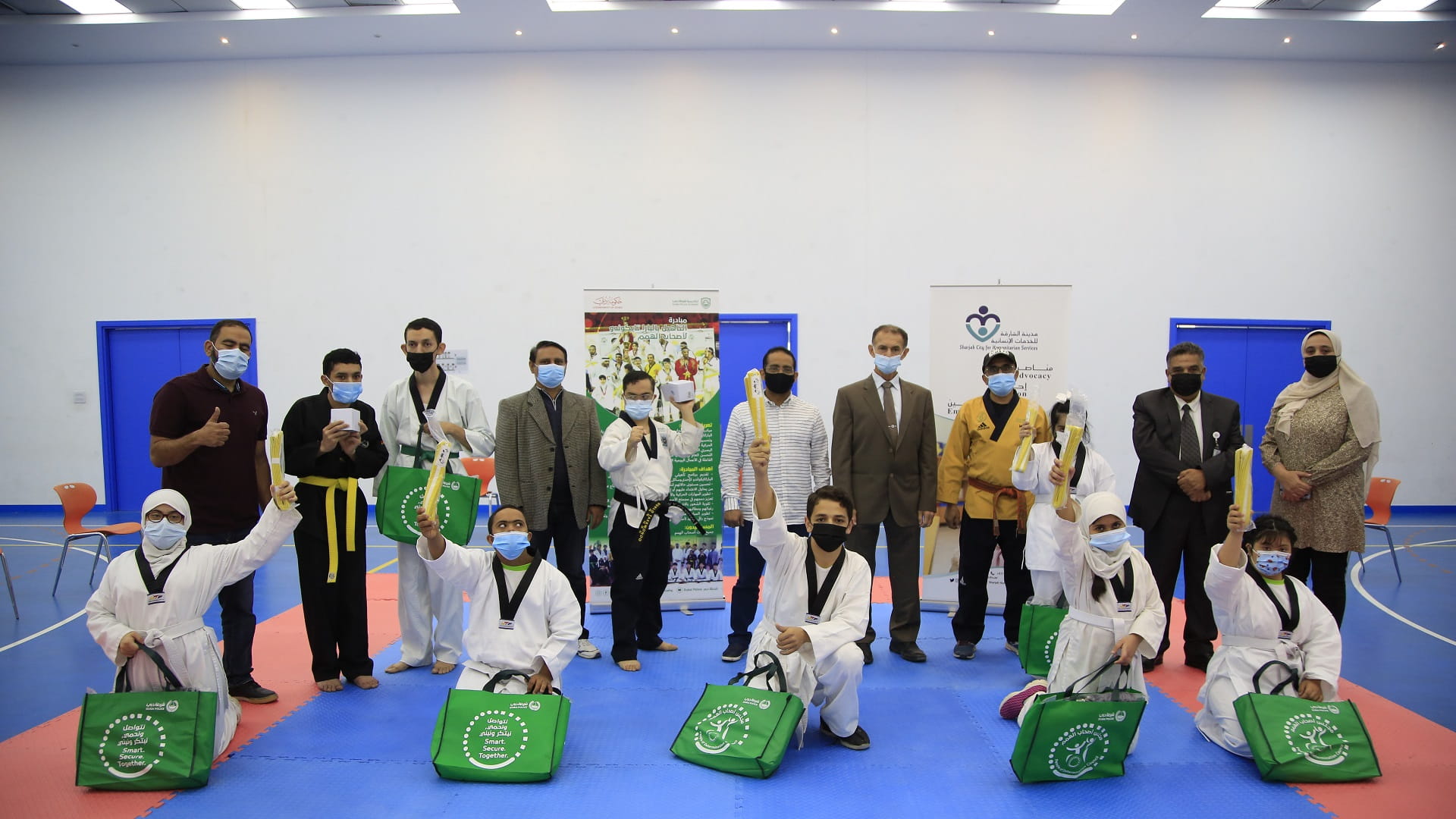 Image for the title: SCHS hosts Para Taekwondo tests for players locally 