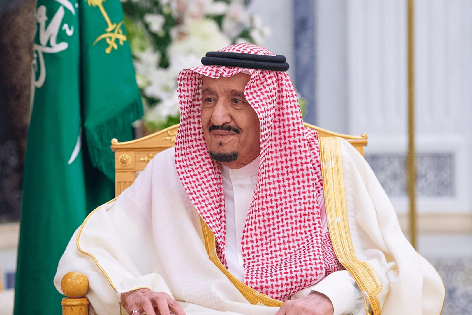 صورة بعنوان: خادم الحرمين الشريفين وترامب يبحثان تعزيز العلاقات الاستراتيجية 