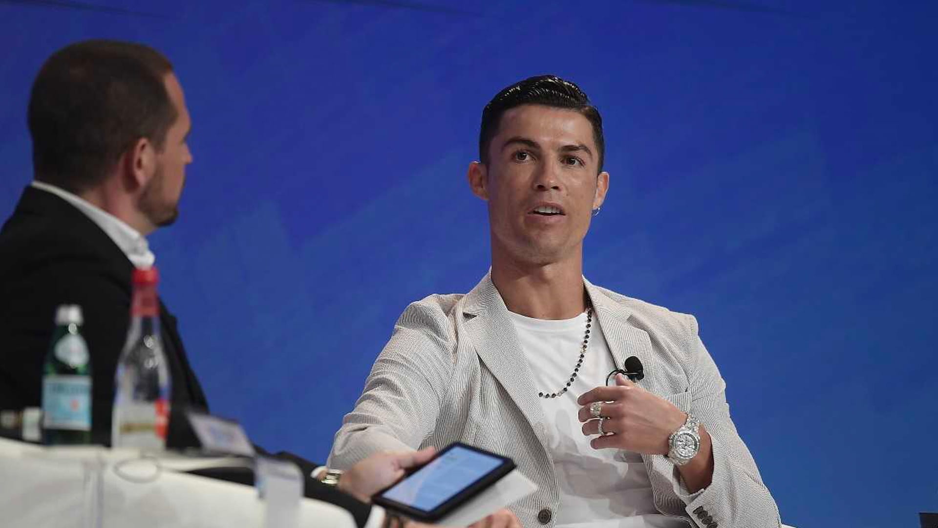 Image for the title: Cristiano Ronaldo to speak at Dubai Int'l Sports Conference 