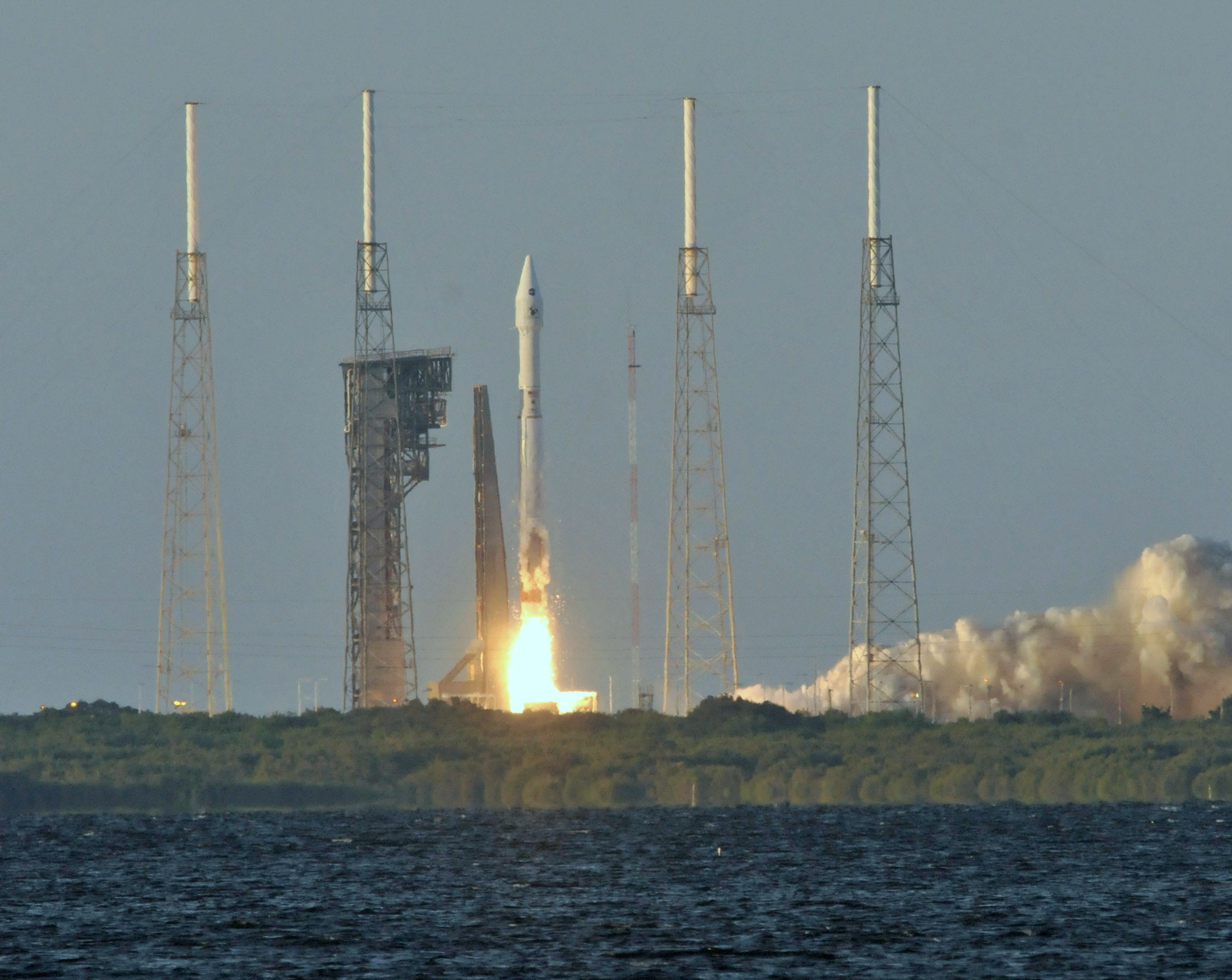 Image for the title: NASA says probe successfully stowed sample from asteroid 