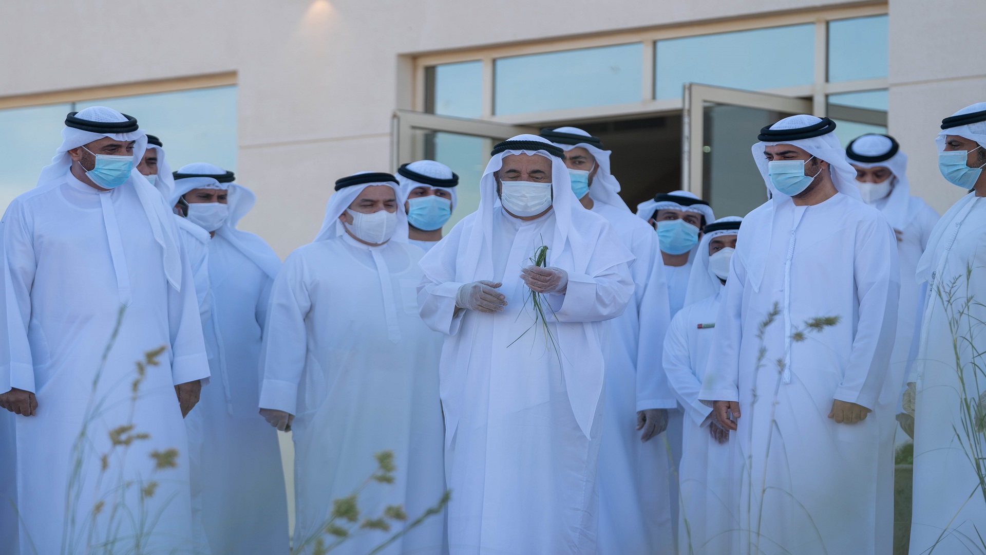 Image for the title: Sharjah Ruler inaugurates Al Shamal Pasture in Al Dhaid 