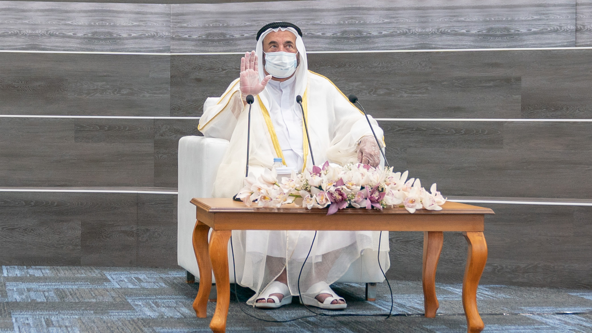 Image for the title: Sharjah Ruler visits SPEA, reviews many educational initiatives 