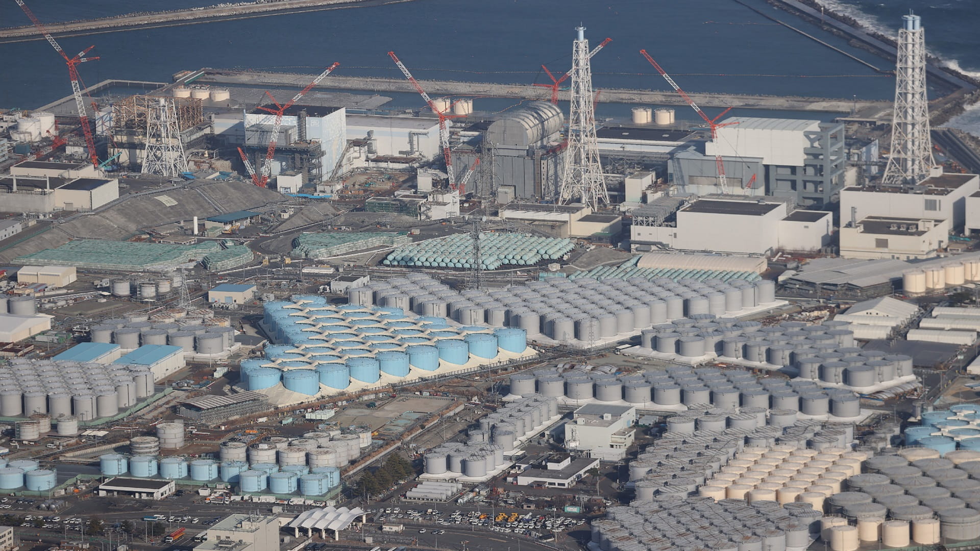 Image for the title: Japan to release treated Fukushima water into the sea 