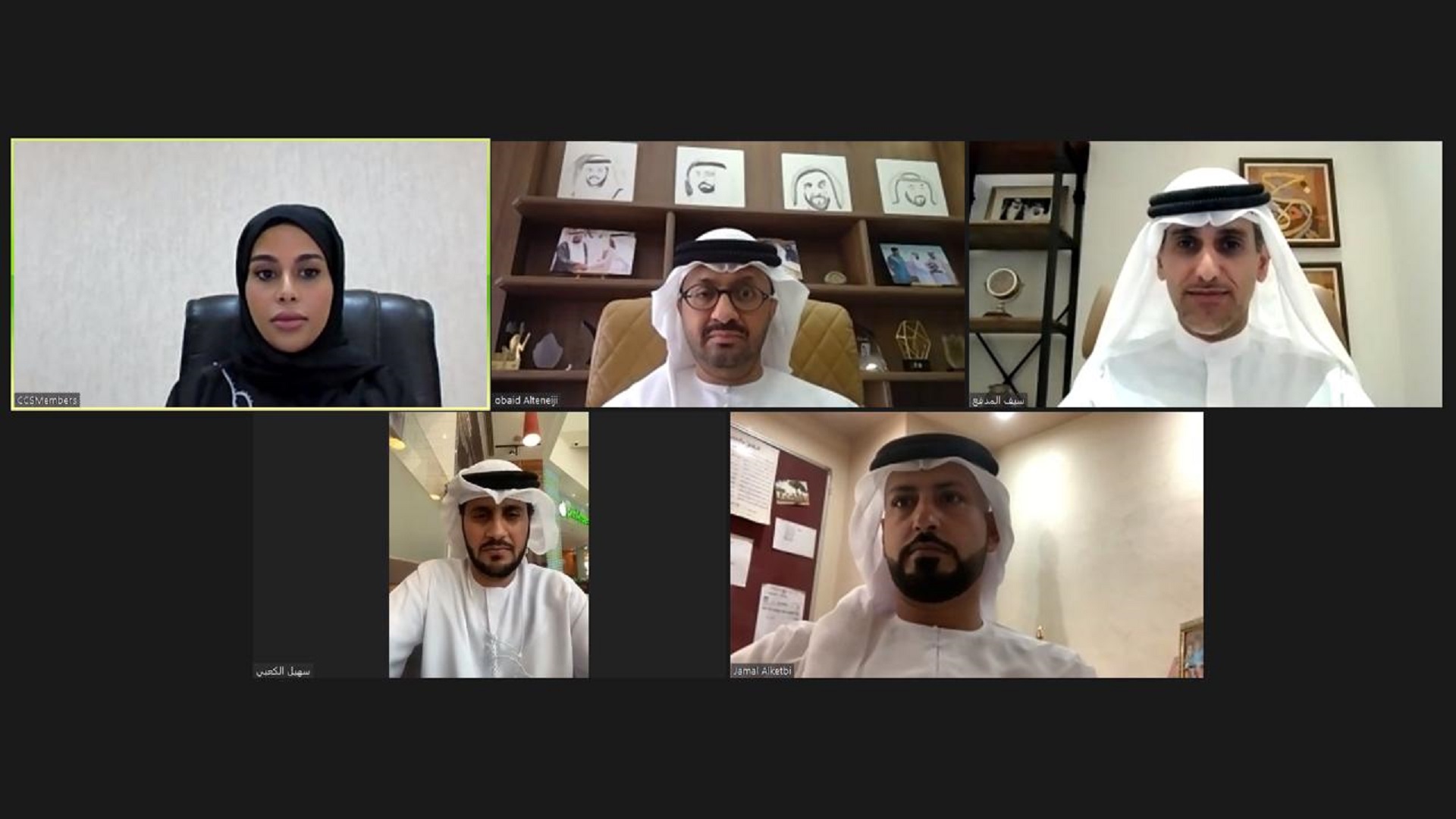 صورة بعنوان: "استشاري الشارقة" يبحث تعزيز استدامة القطاع الاقتصادي   