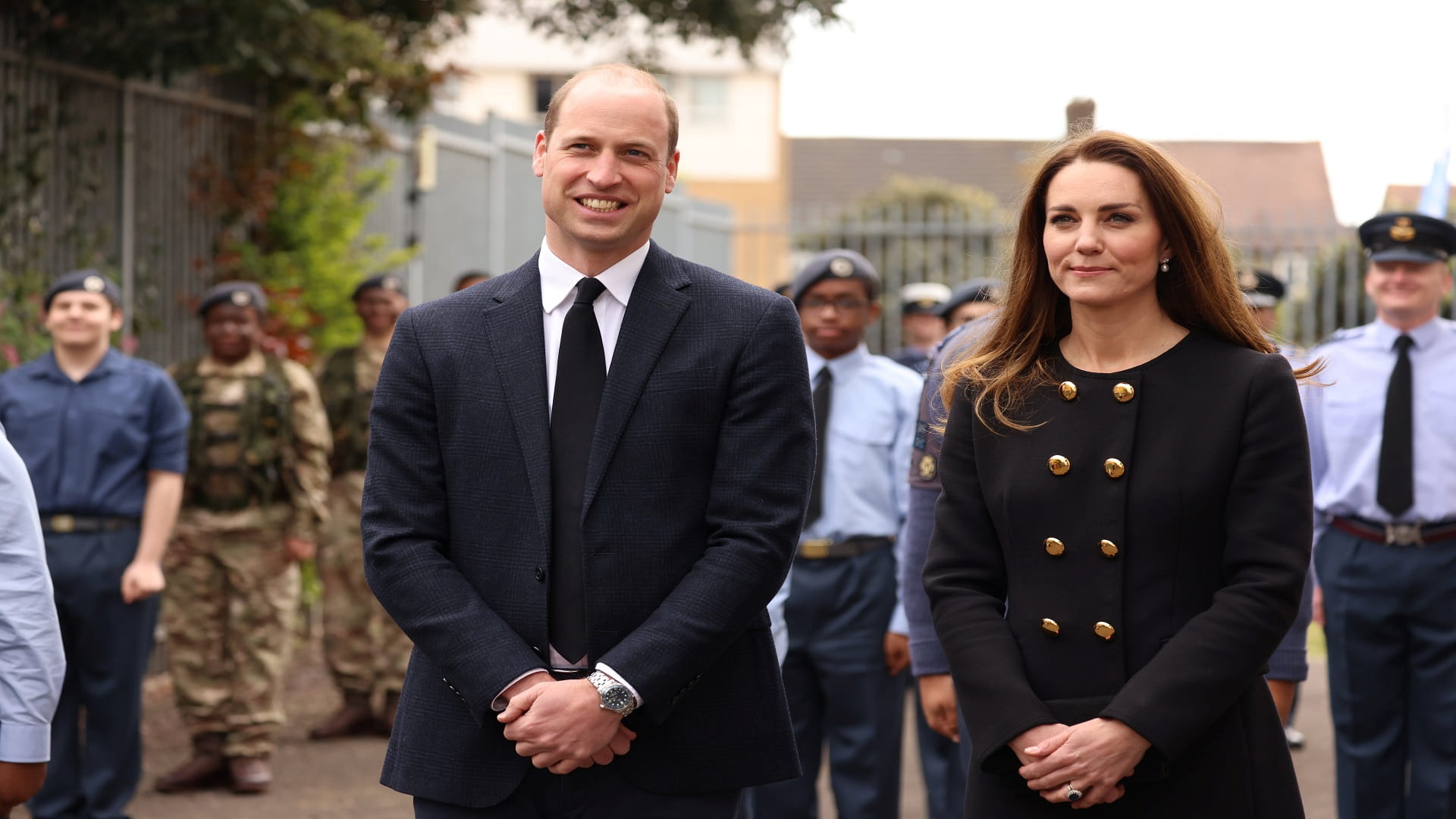 Image for the title: Prince William and Kate share new picture of son Louis 