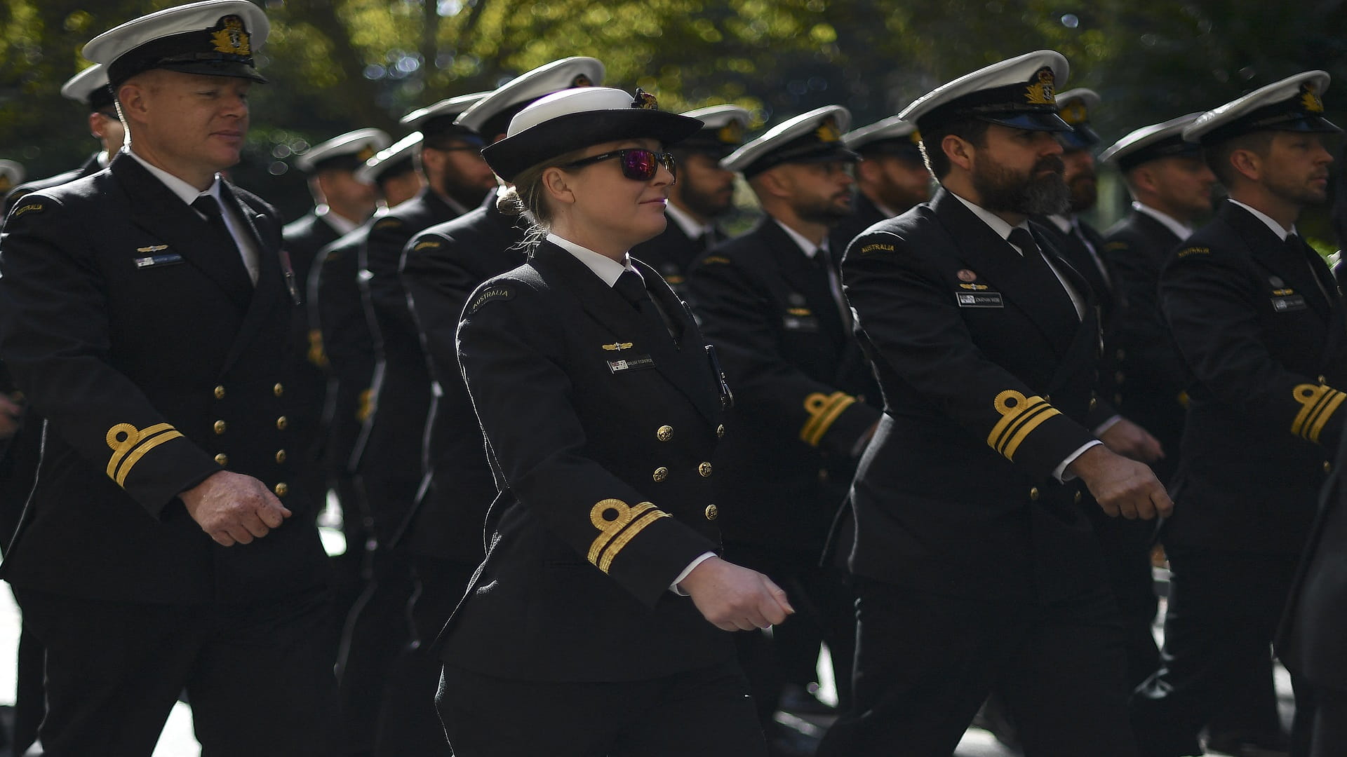 Image for the title: Australia, NZ honour military with return of public commemoration 