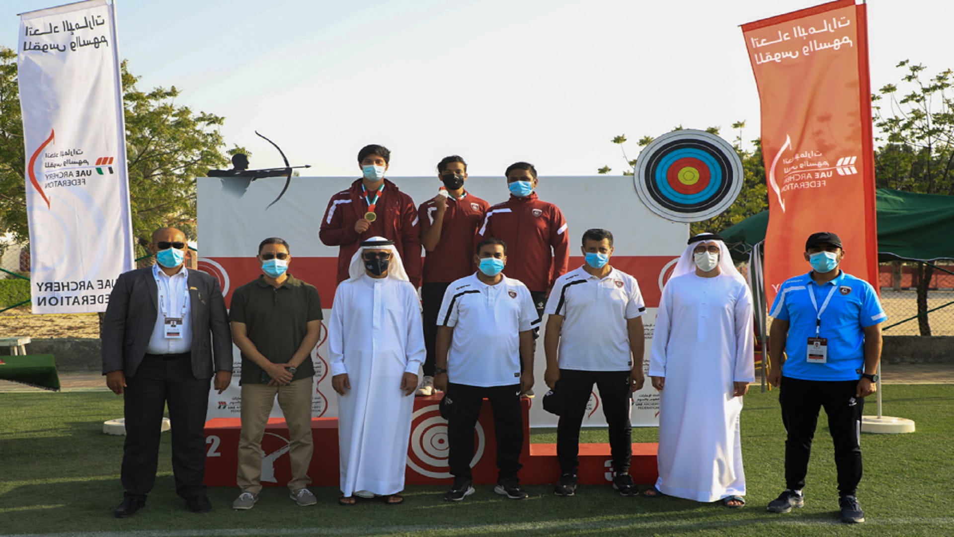 Image for the title: ‘Al Hamriyah Club’ wins Emirates Cup for Bow & Arrow competition  