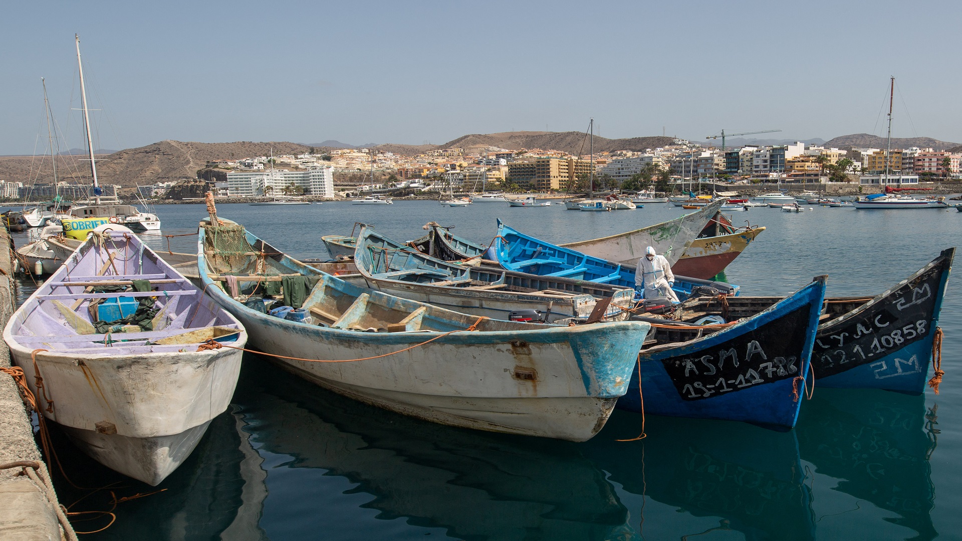 Image for the title: Two migrant boats at sea for days now safe: rescue group 