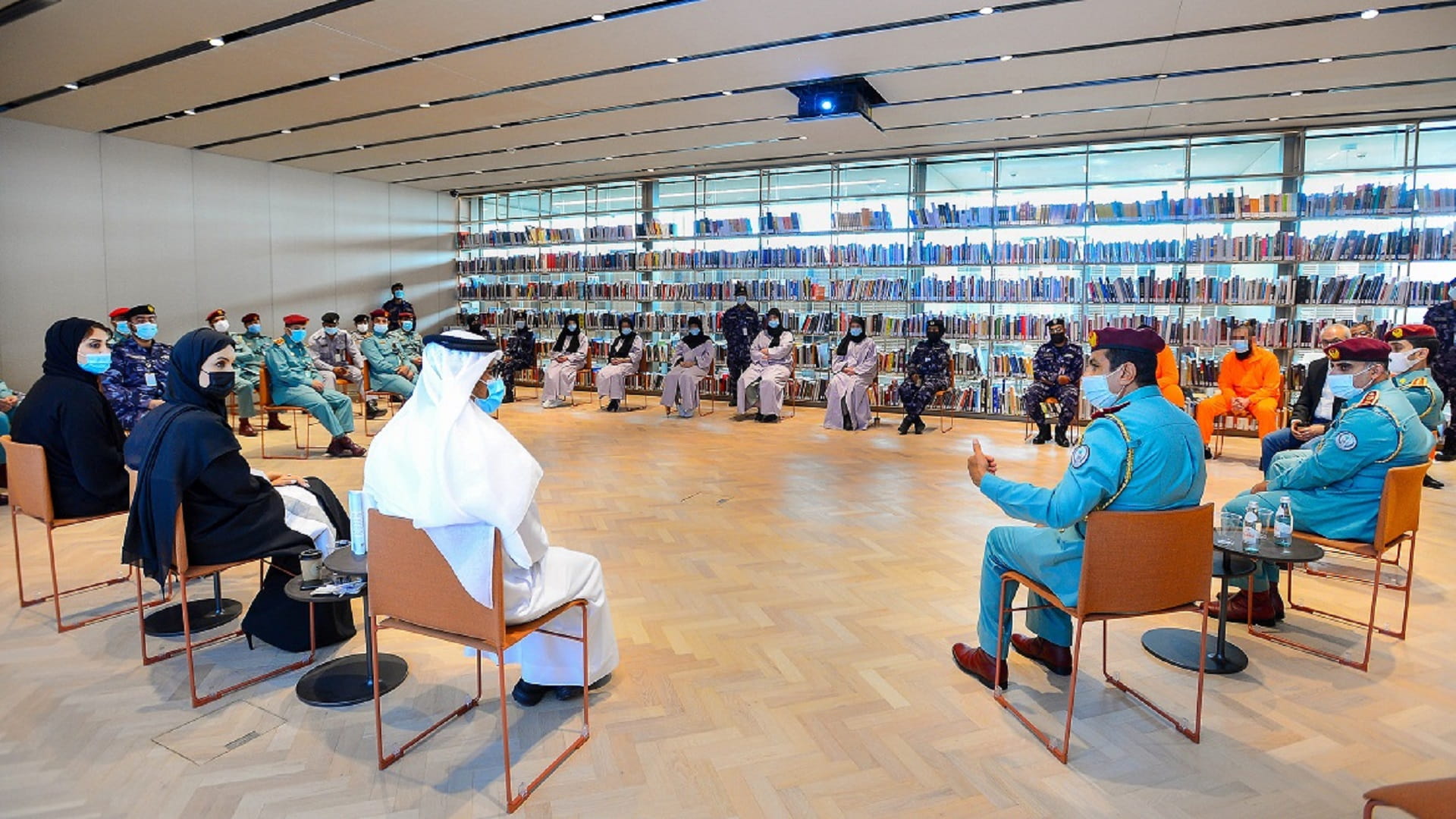 Image for the title: KwB engages Sharjah’s prison inmates with beauty of literature 