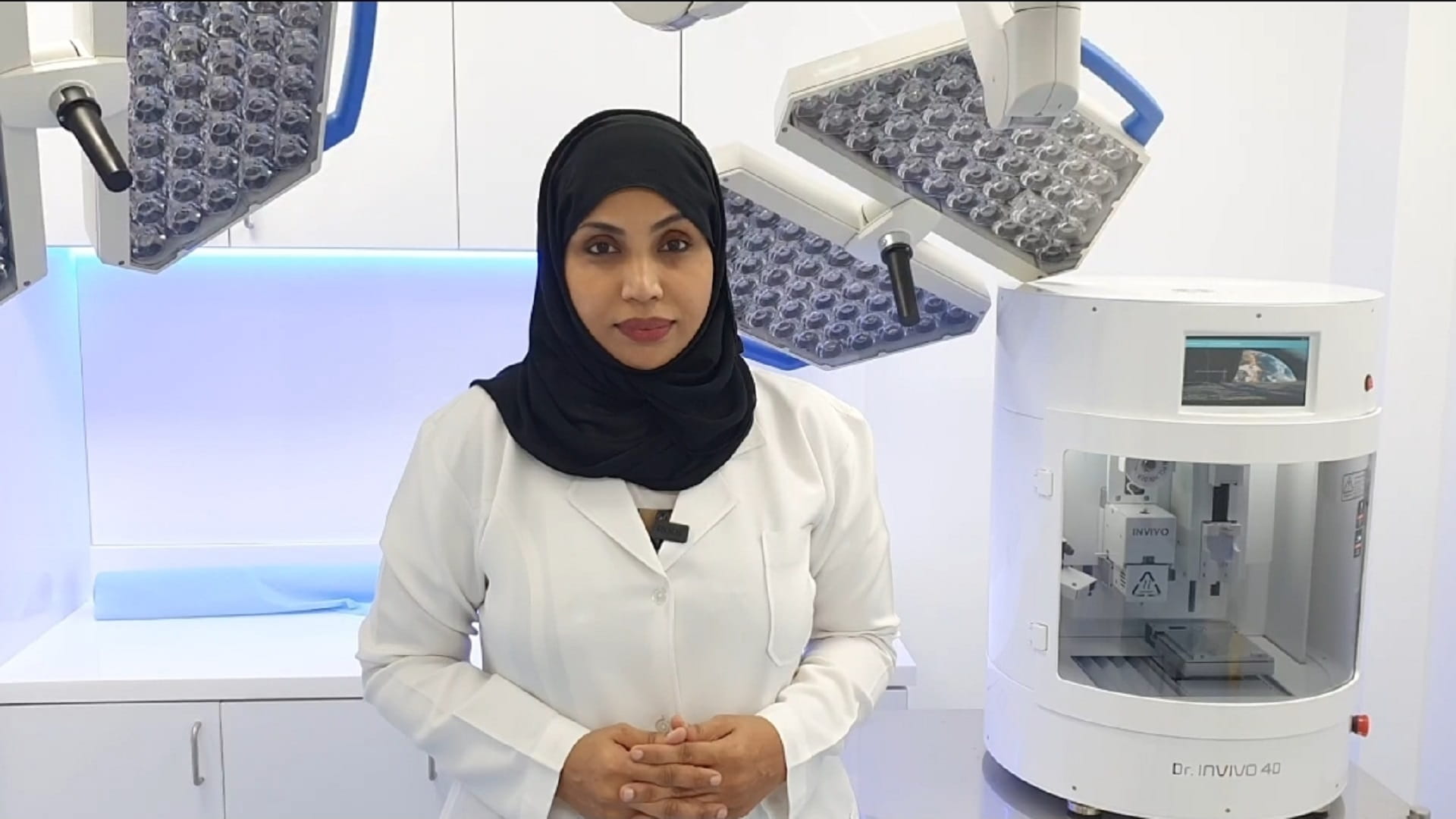 Image for the title: Noura Salem: Fully equipped unit at AQH ‘regenerative Centre’ 