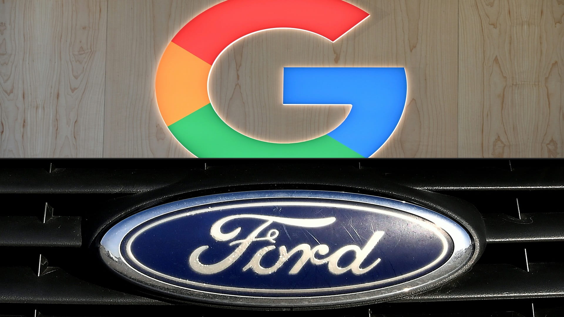 Image for the title: Ford to put Google cloud to work in cars and factories 