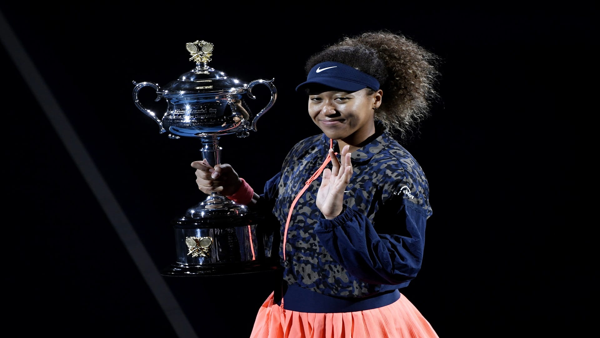 Image for the title: Osaka shines to claim second Australian Open crown 