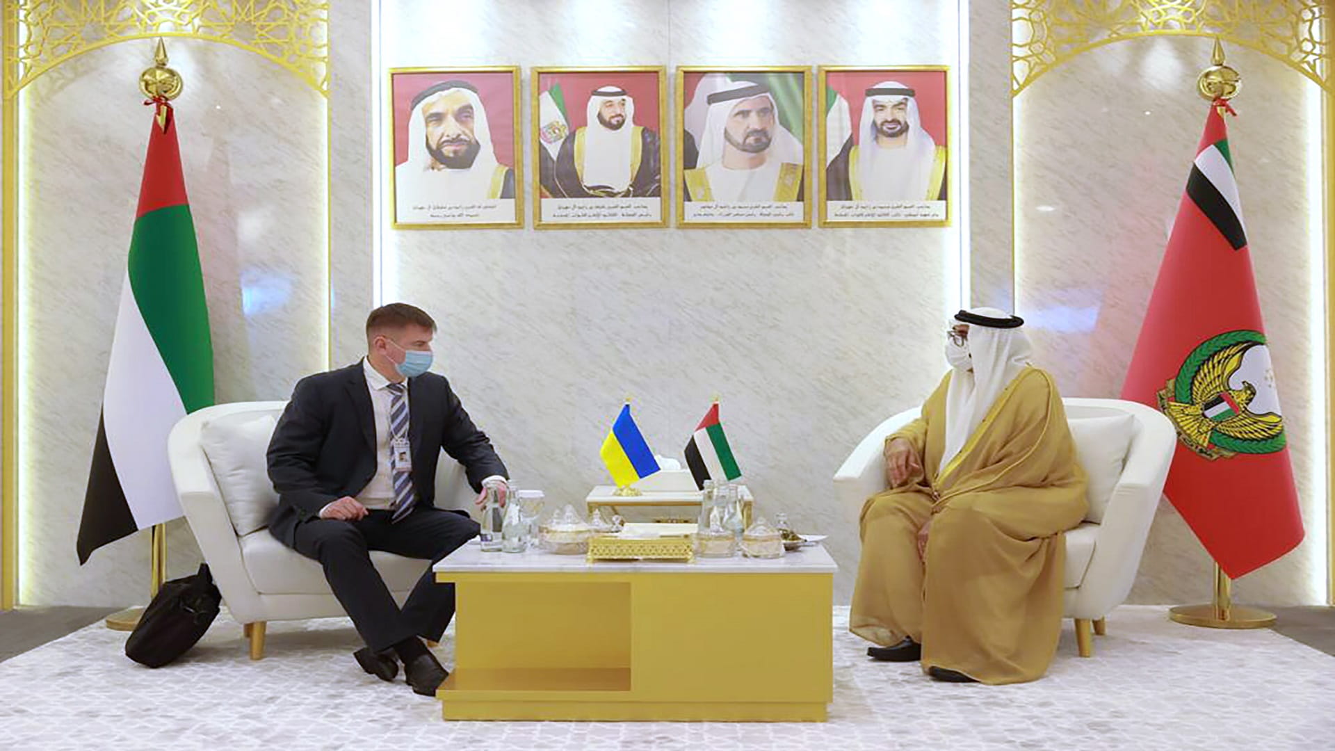 Image for the title: Al Bowardi meets with number of IDEX 2021 guests 