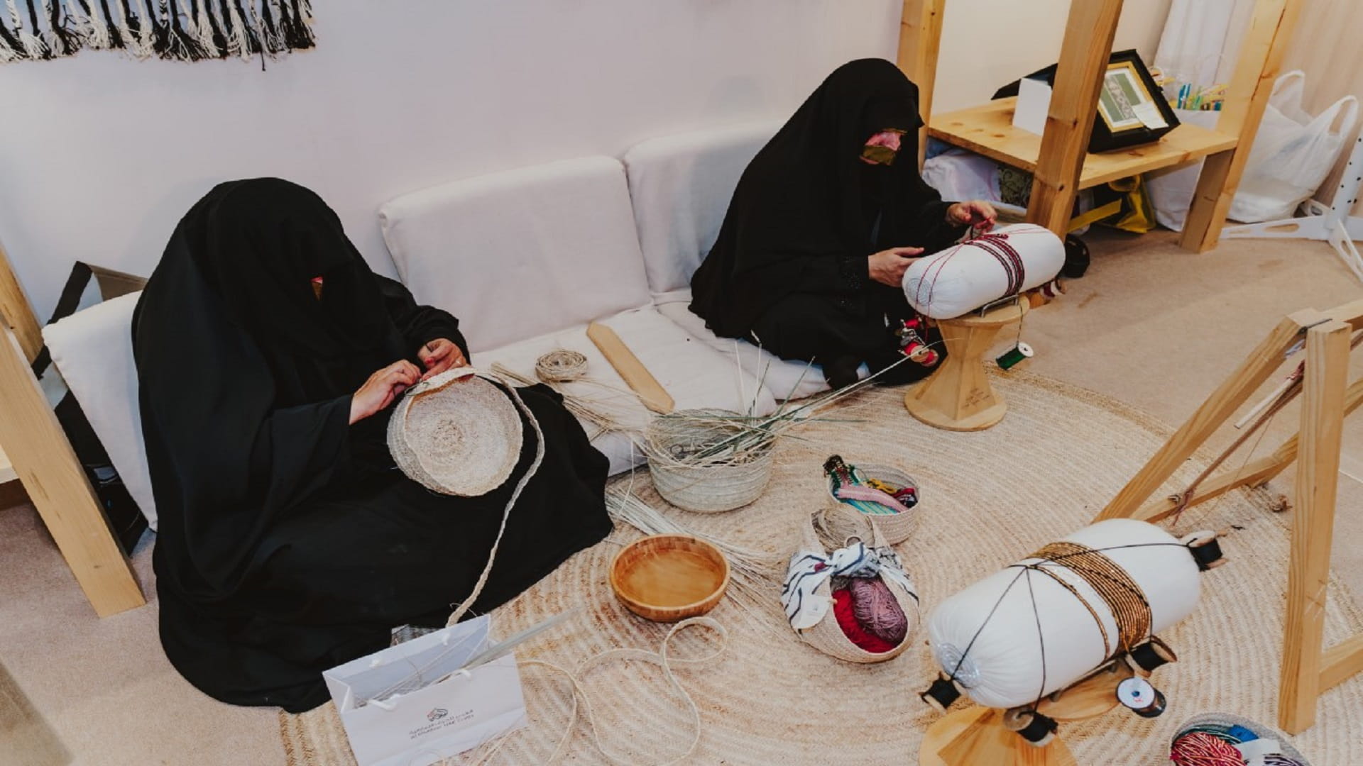 Image for the title: Al Ghadeer exhibition highlights different ancient Emirati crafts 