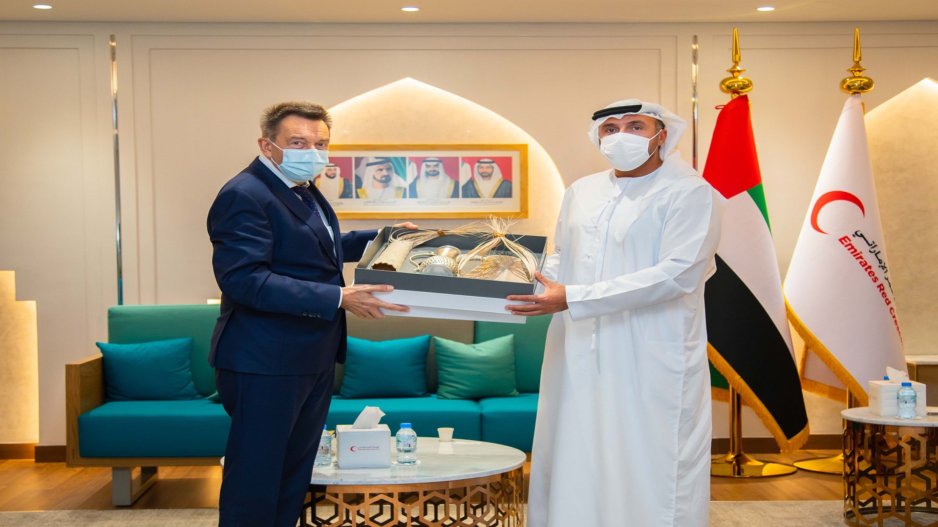 Image for the title: President of ICRC lauds UAE’s int’l humanitarian initiatives 