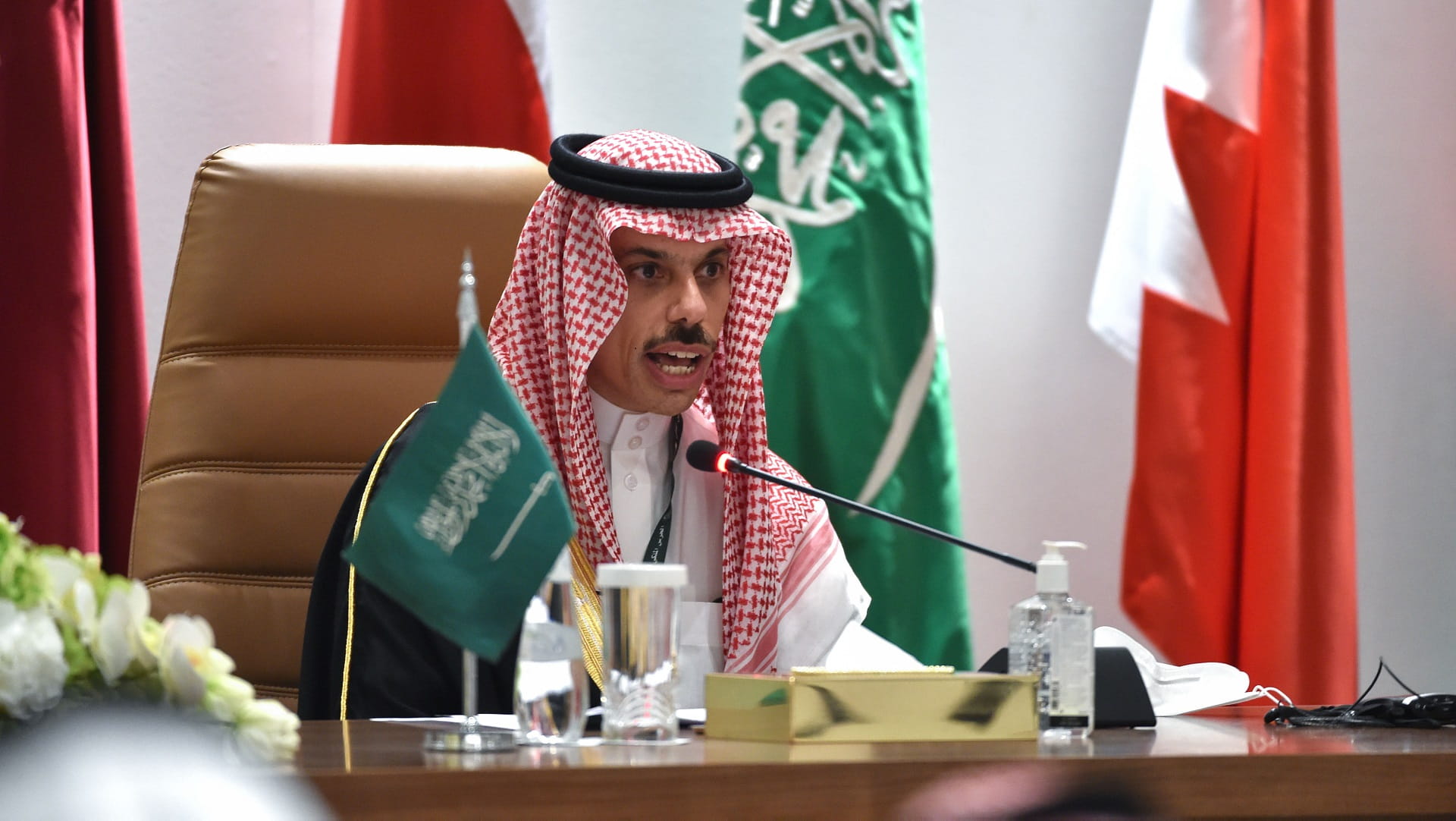 Image for the title: Saudi FM, US counterpart discuss enhancing bilateral relations 