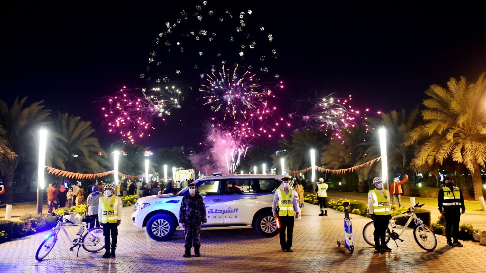 Image for the title: Al Shamsi praises success of security plan for 2021 celebrations 