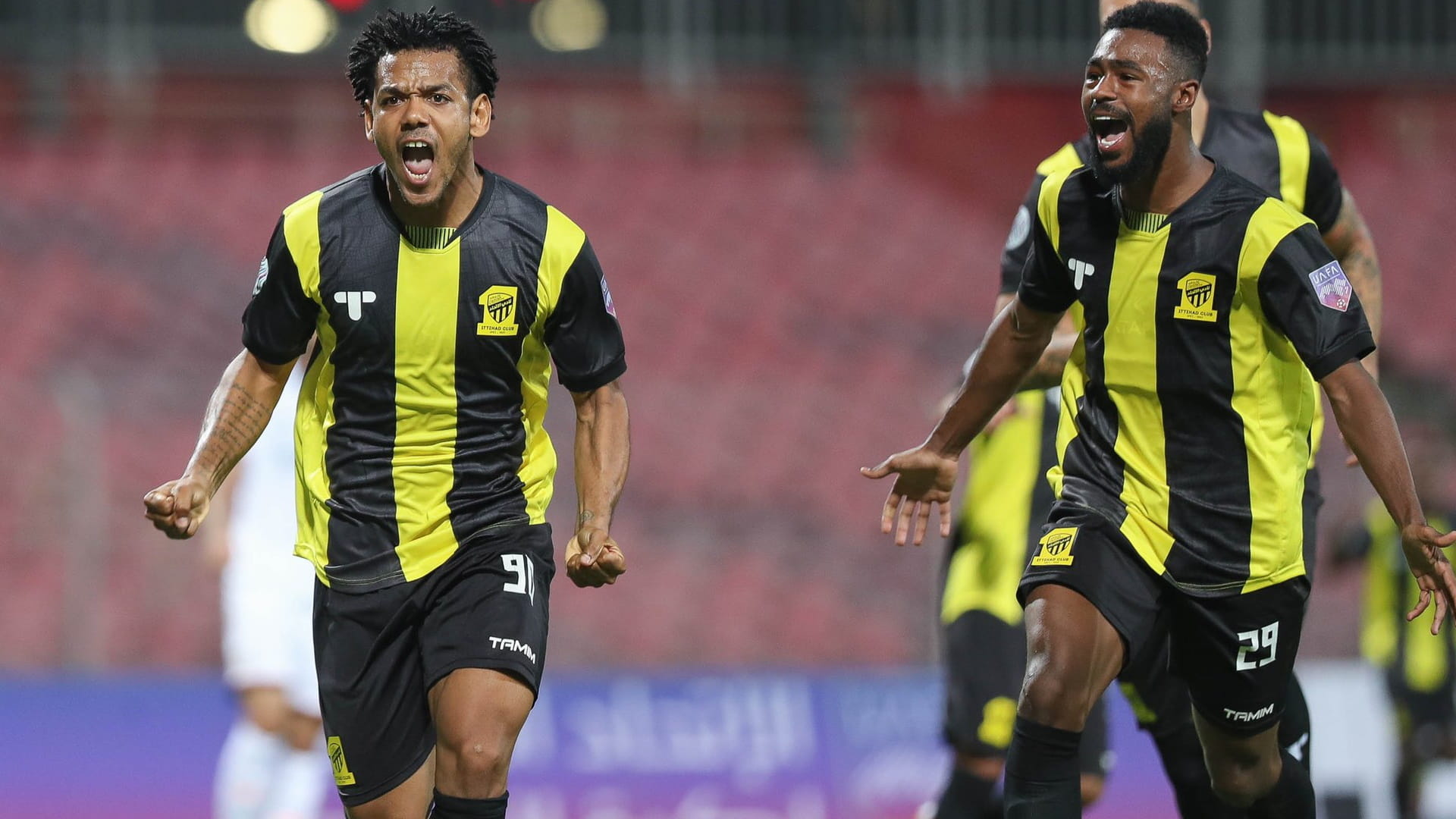 صورة بعنوان: الاتحاد السعودي يحجز بطاقة التأهل الأولى لنهائي كأس محمد السادس   