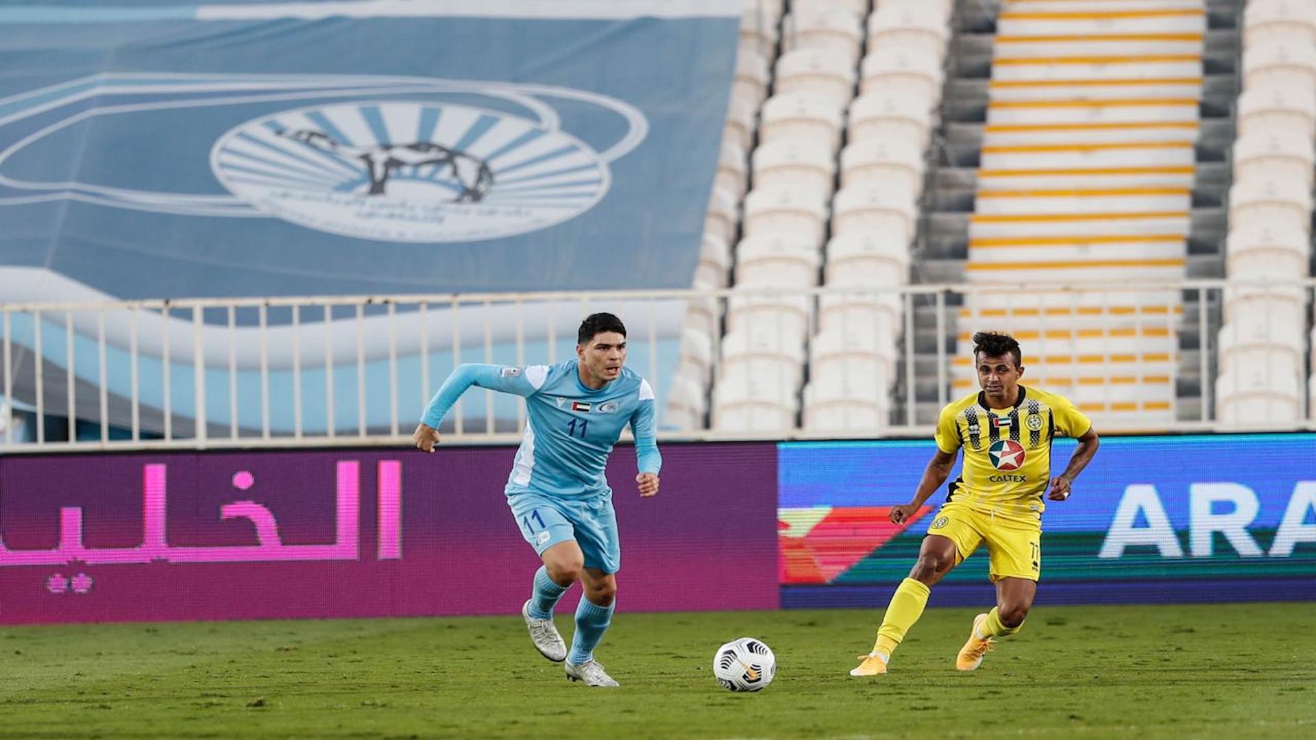 صورة بعنوان: التعادل يحسم لقاء بني ياس وكلباء في ربع نهائي كأس الخليج العربي 