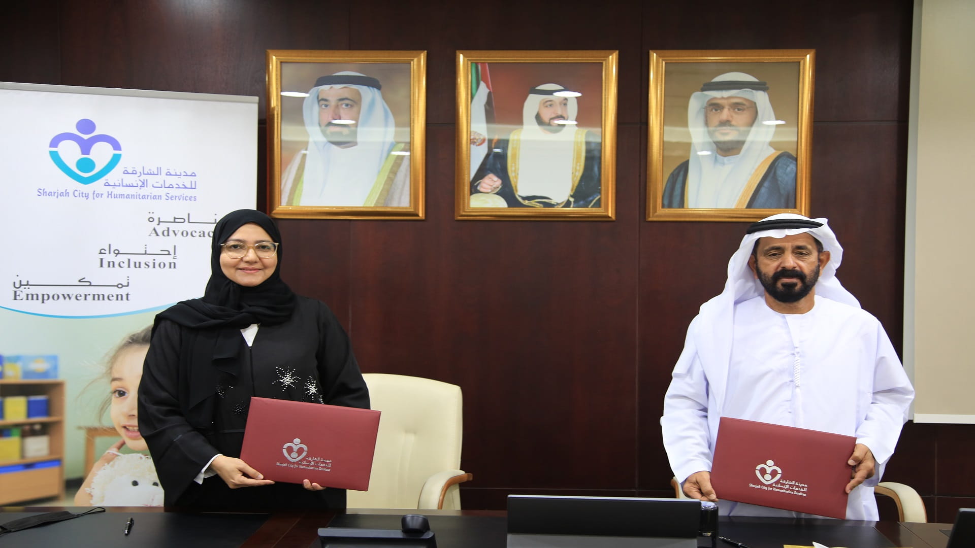 Image for the title: SCHS, Al Dhaid Municipality sign Memorandum of Understanding 