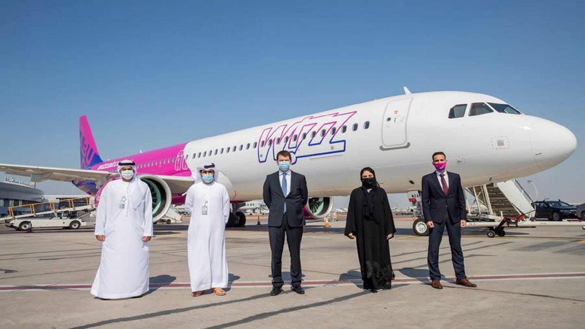 Image for the title: Wizz Air Abu Dhabi commences operations in Abu Dhabi 