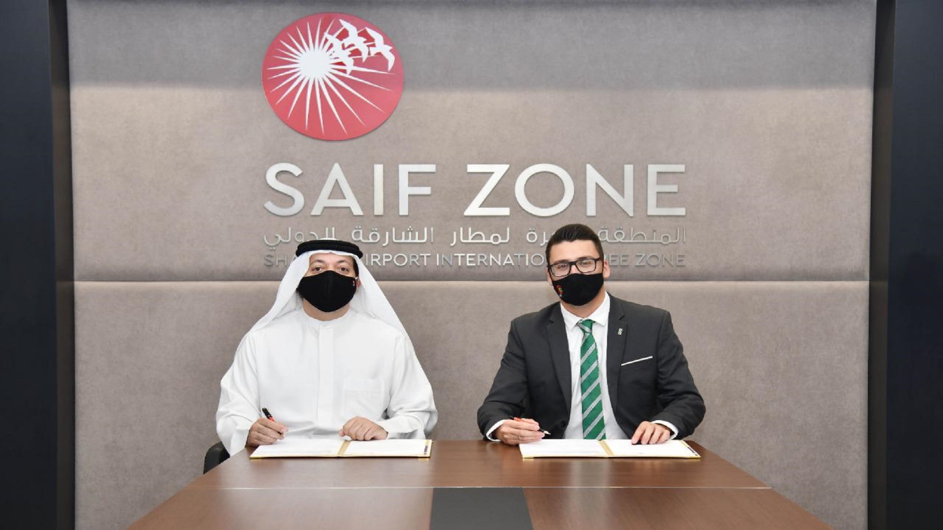 Image for the title: SAIF Zone inks investment agreement with Spanish business group  