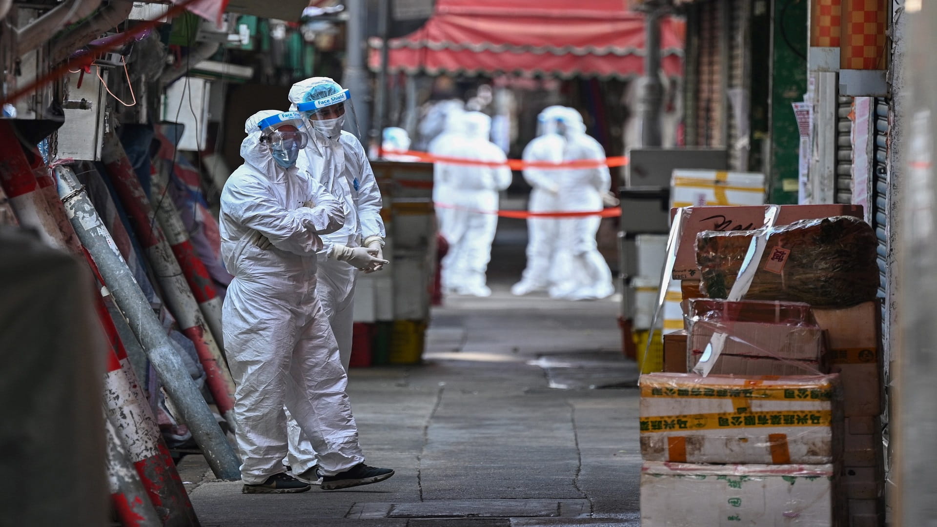 Image for the title: China reports 124 new mainland COVID-19 cases vs 80 a day earlier 