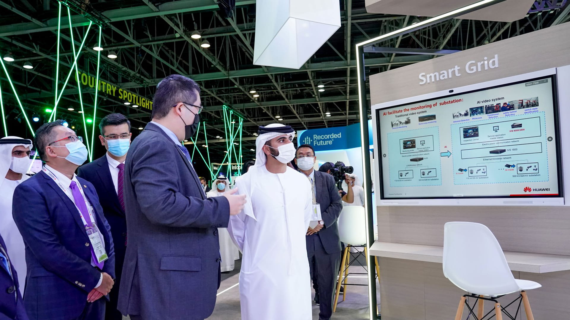 Mansour Bin Mohammed Opens GISEC