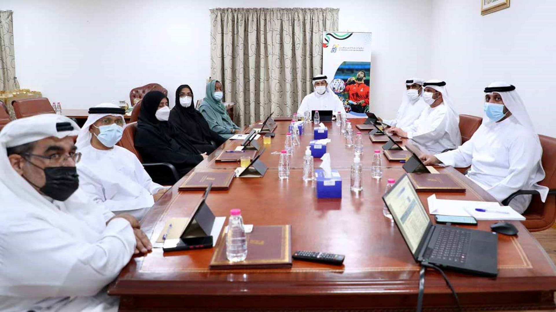 Image for the title: Al Thiqah Club discusses future programs and activities 