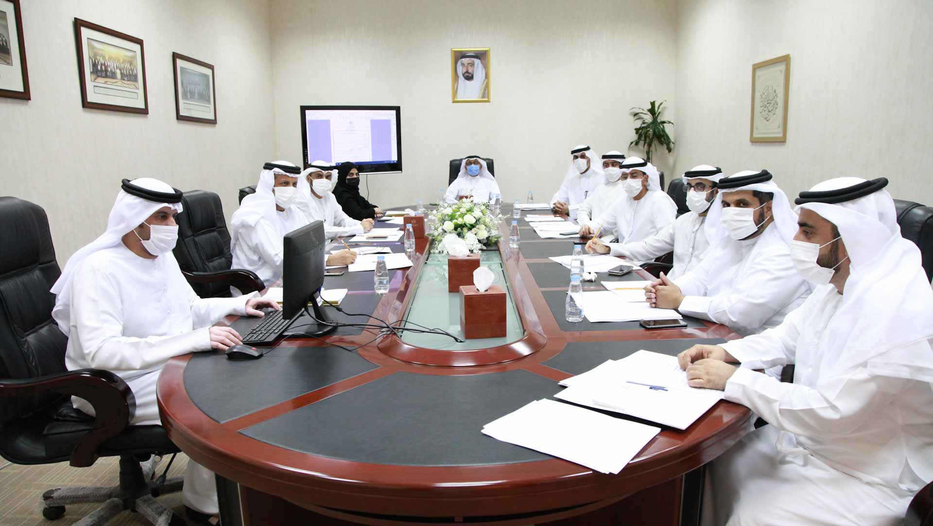 Image for the title: SCC holds its last meeting, praises support of Sharjah Ruler 