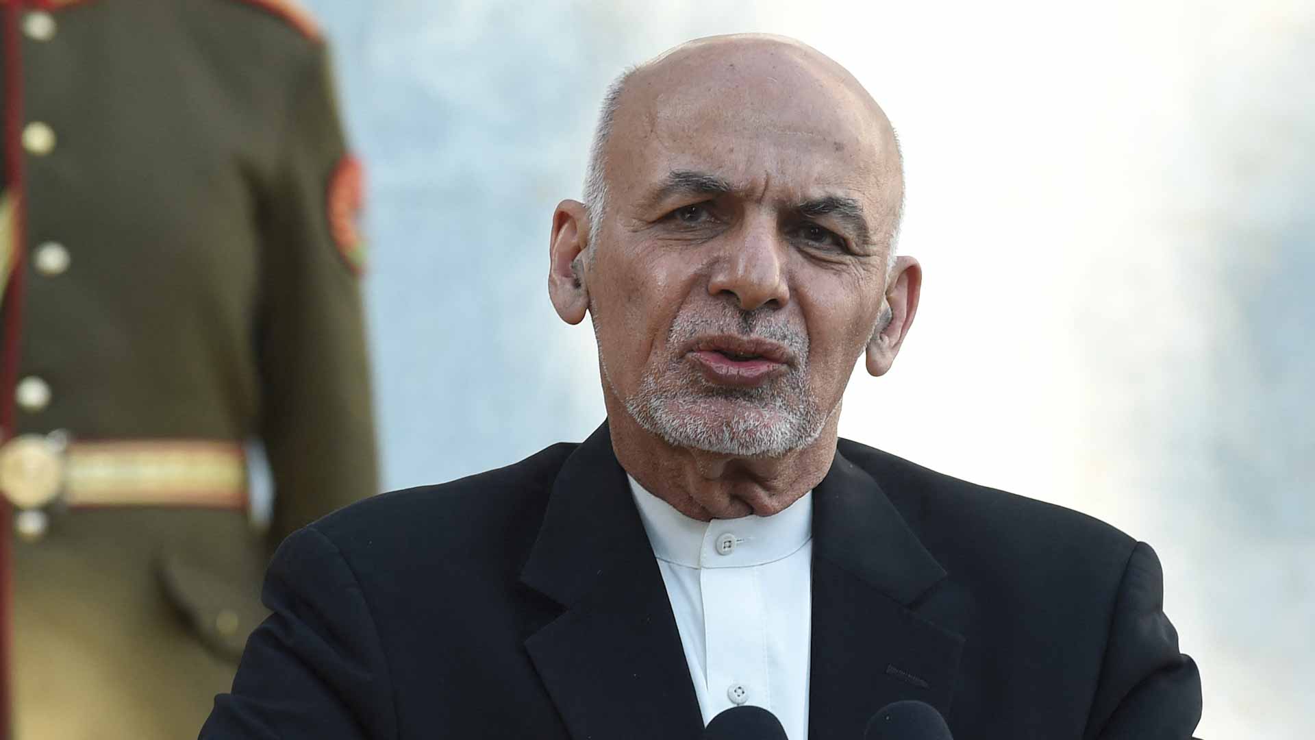 Image for the title: Afghan leader Ghani to visit White House as withdrawal nears 