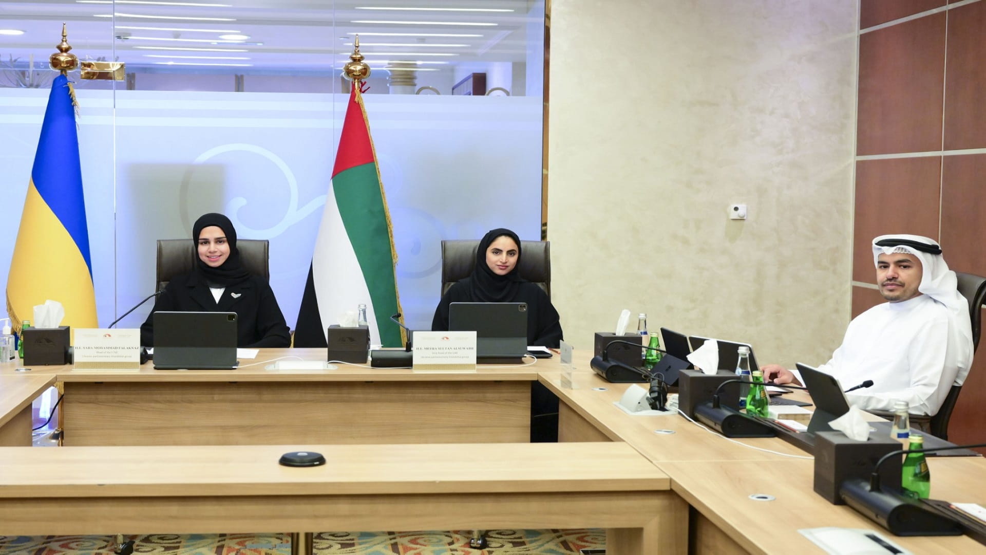 Image for the title: UAE-Ukraine Committee holds 1st virtual meeting 