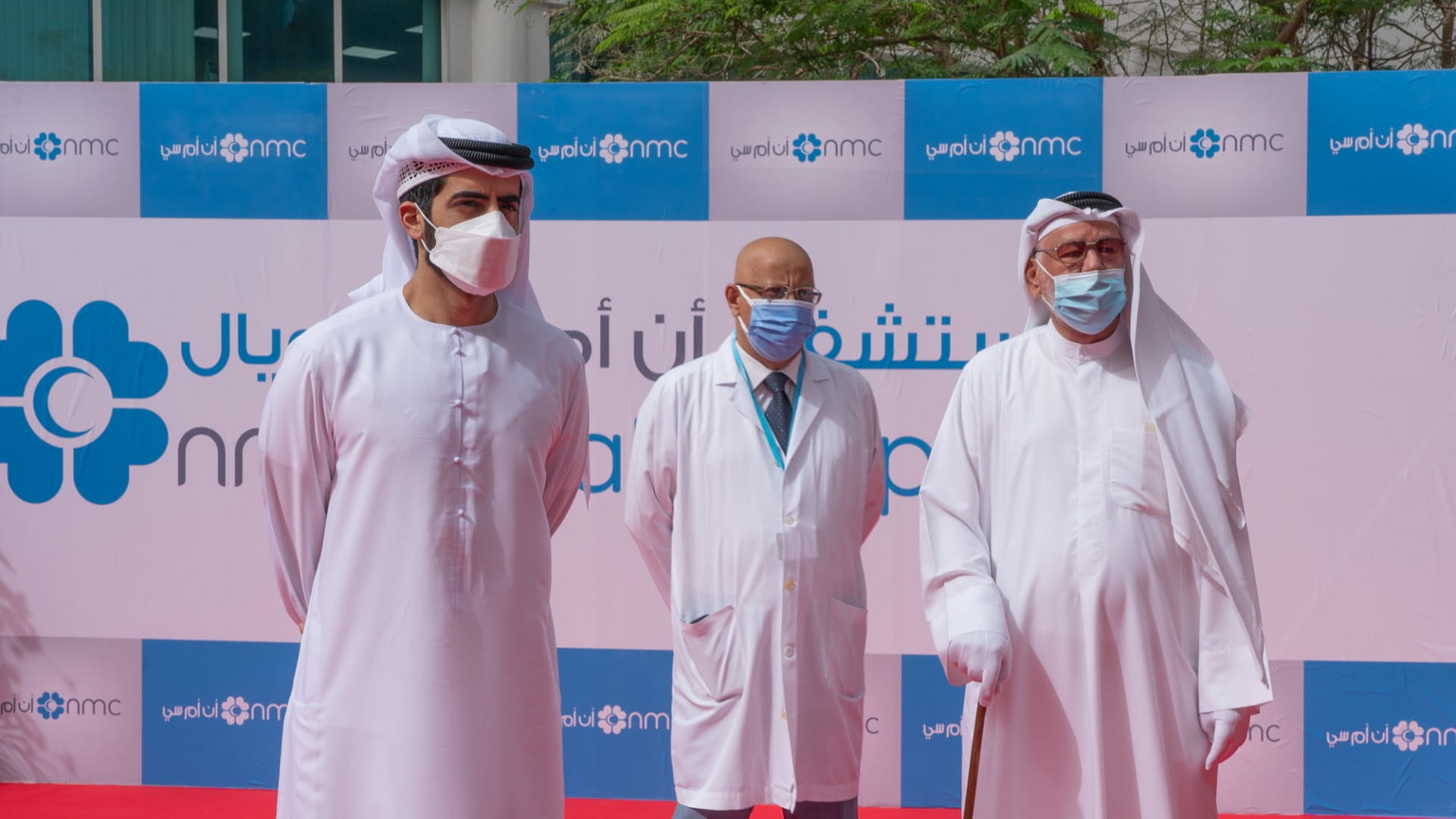 Image for the title: Salem Al Qasimi attends renaming ceremony of Al Zahra Hospital  