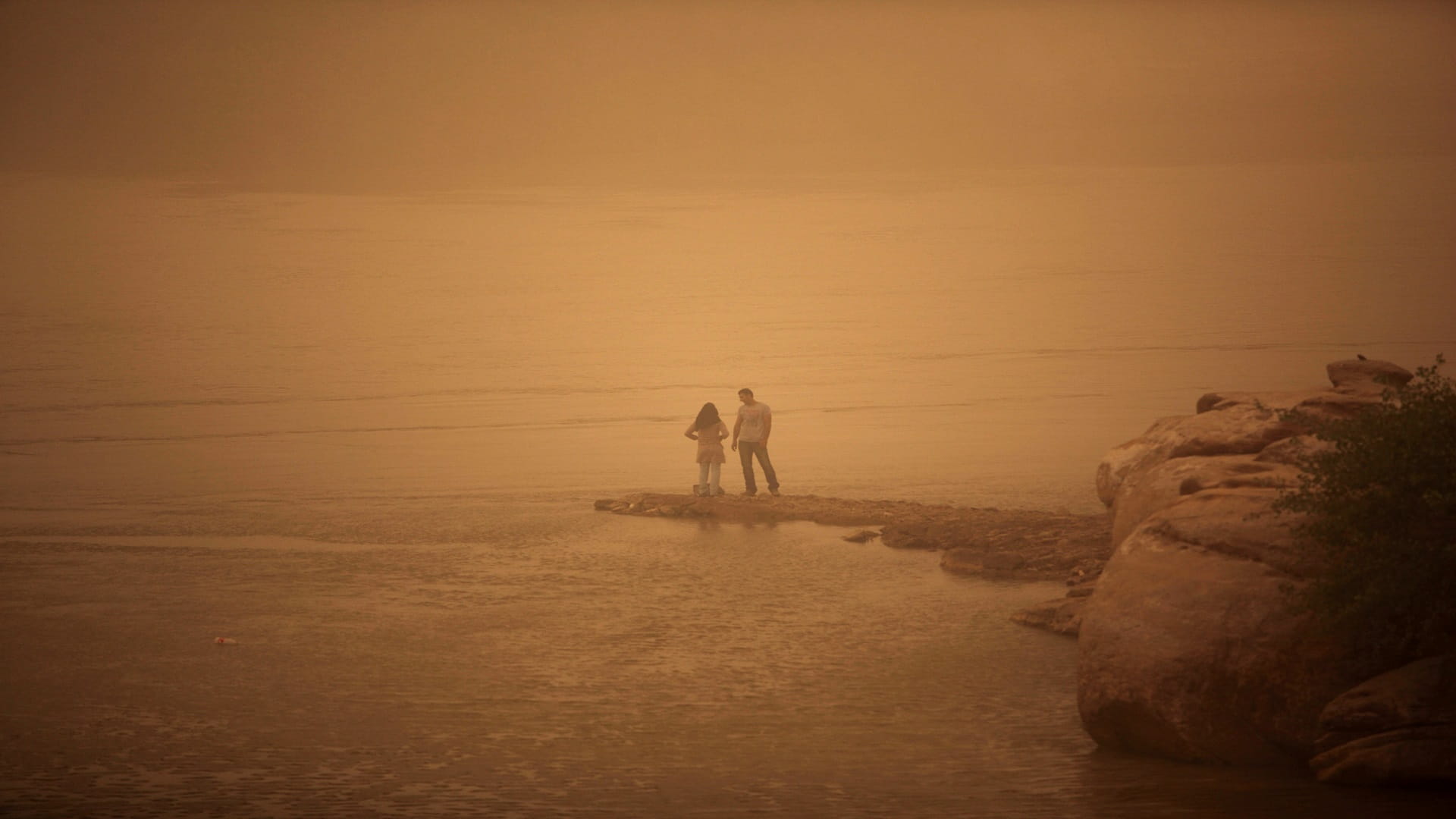 Image for the title: Chinese capital Beijing reels under heavy sandstorms 