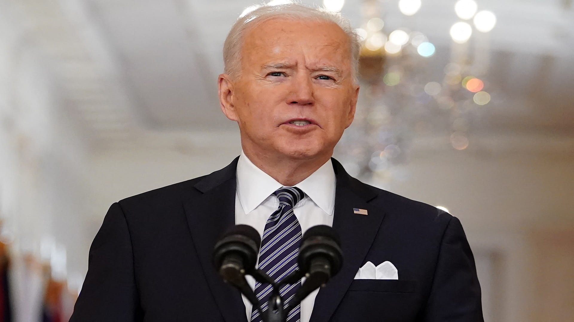 Image for the title: Biden says he agrees that Putin is a 'killer' 