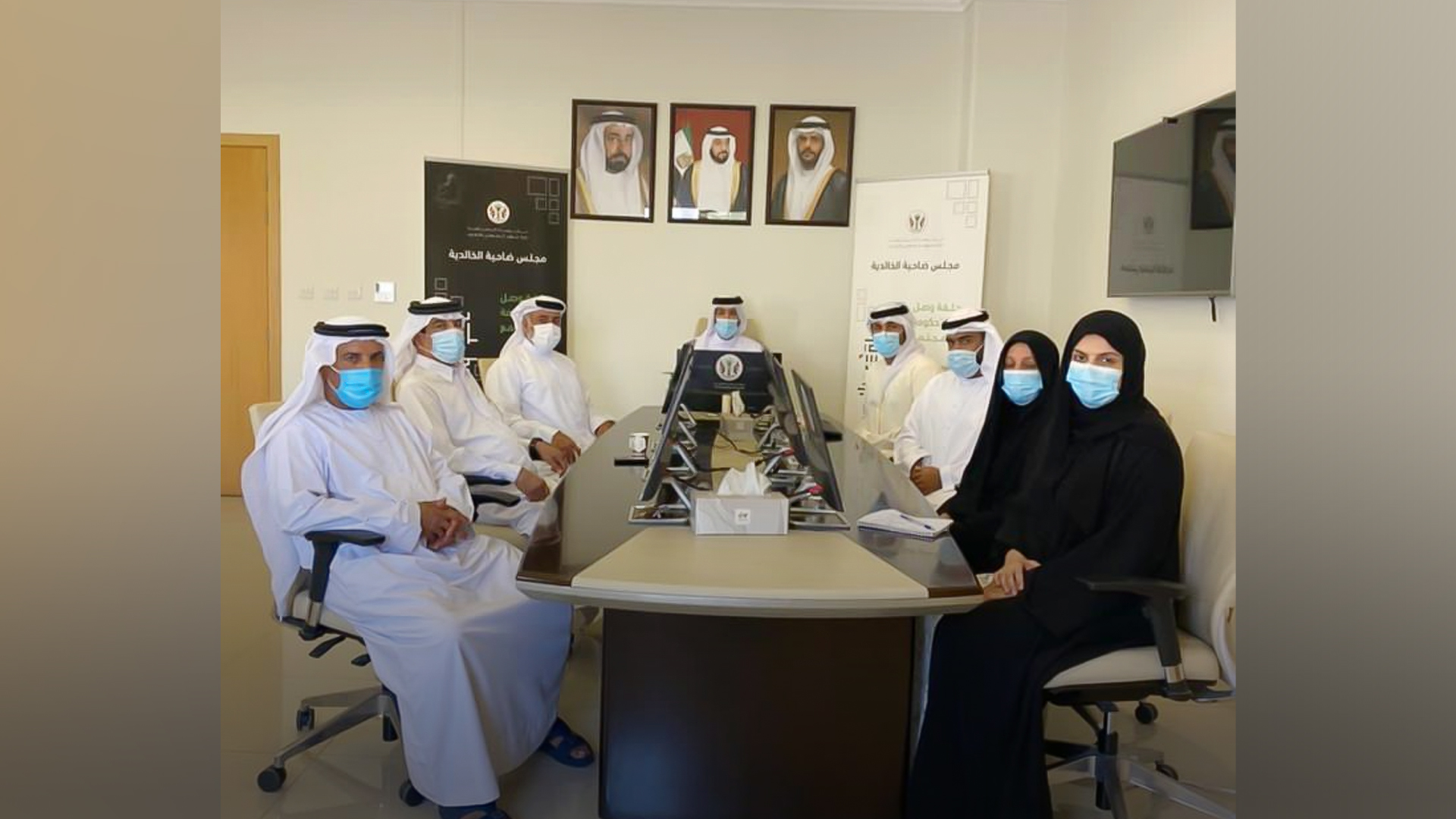 صورة بعنوان: مجلس ضاحية الخالدية يبحث استمرار أعماله وسبل التواصل مع الأسر 