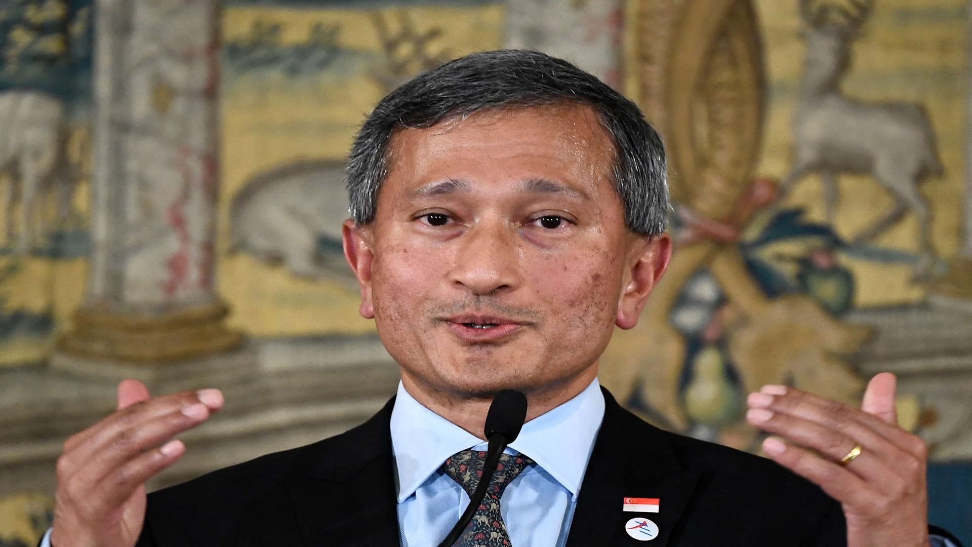 Image for the title: Singapore foreign minister to visit 3 Southeast Asian countries 