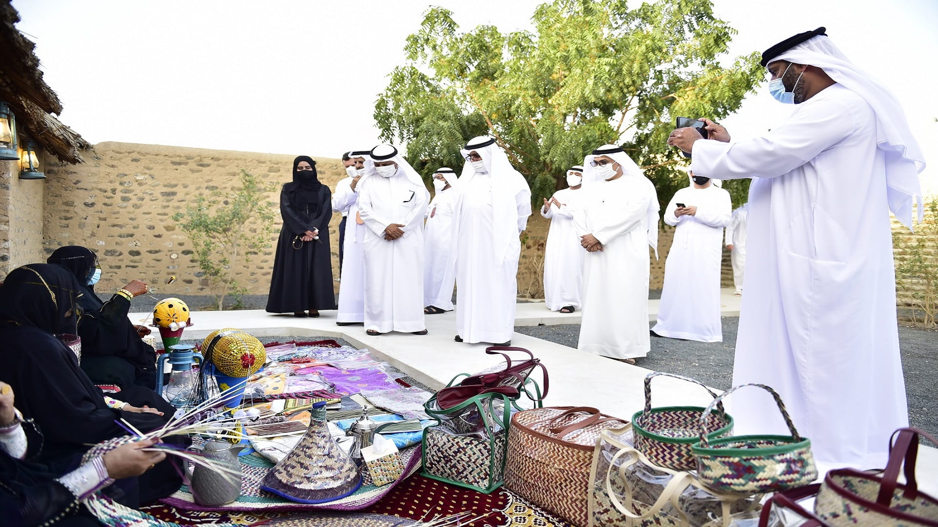 Image for the title: Sheikh Saeed bin Saqr Al Qasimi inaugurates SHD in Khorfakkan 