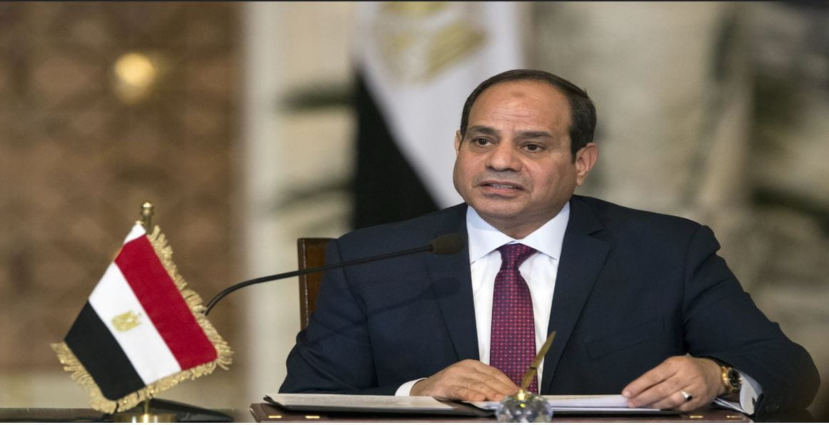 Image for the title: Egypt's Sisi promises investment to avoid Suez closure repeat 