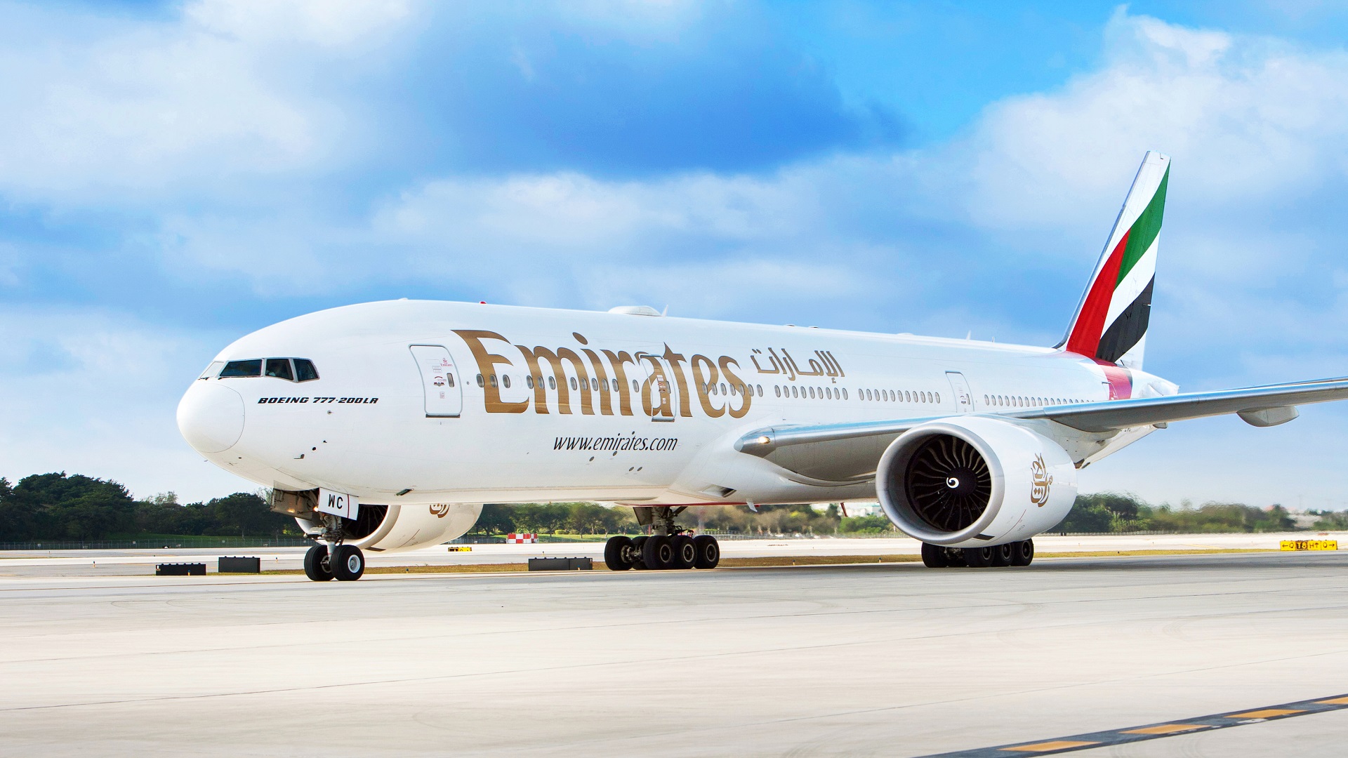 Image for the title: Emirates restart flights to Orlando, US 