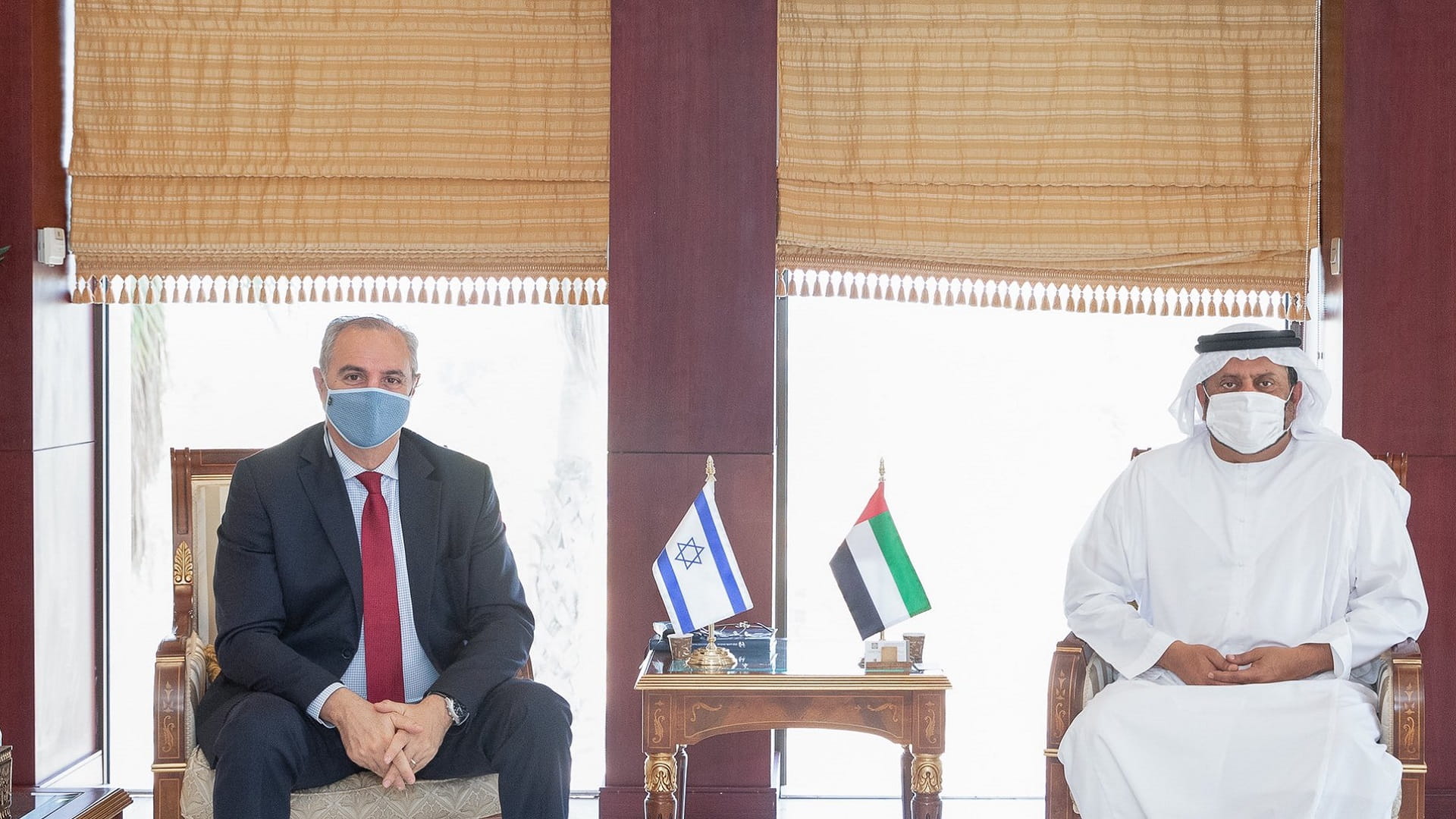 Image for the title: Abu Dhabi Chamber, Israeli Embassy discuss supporting business 