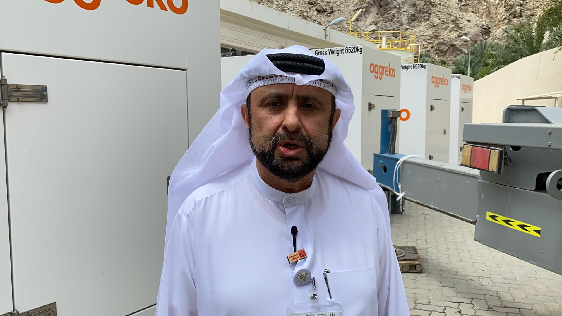 Image for the title: Al Mulla: Connecting Shees to Khorfakkan electricity network 