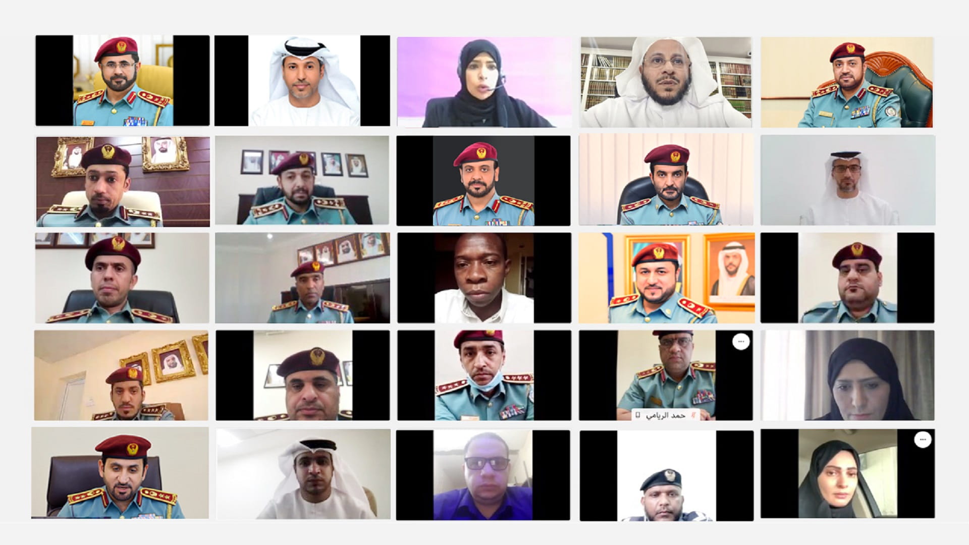 Image for the title: Sharjah Police organises 'Be My Role Model' virtually 