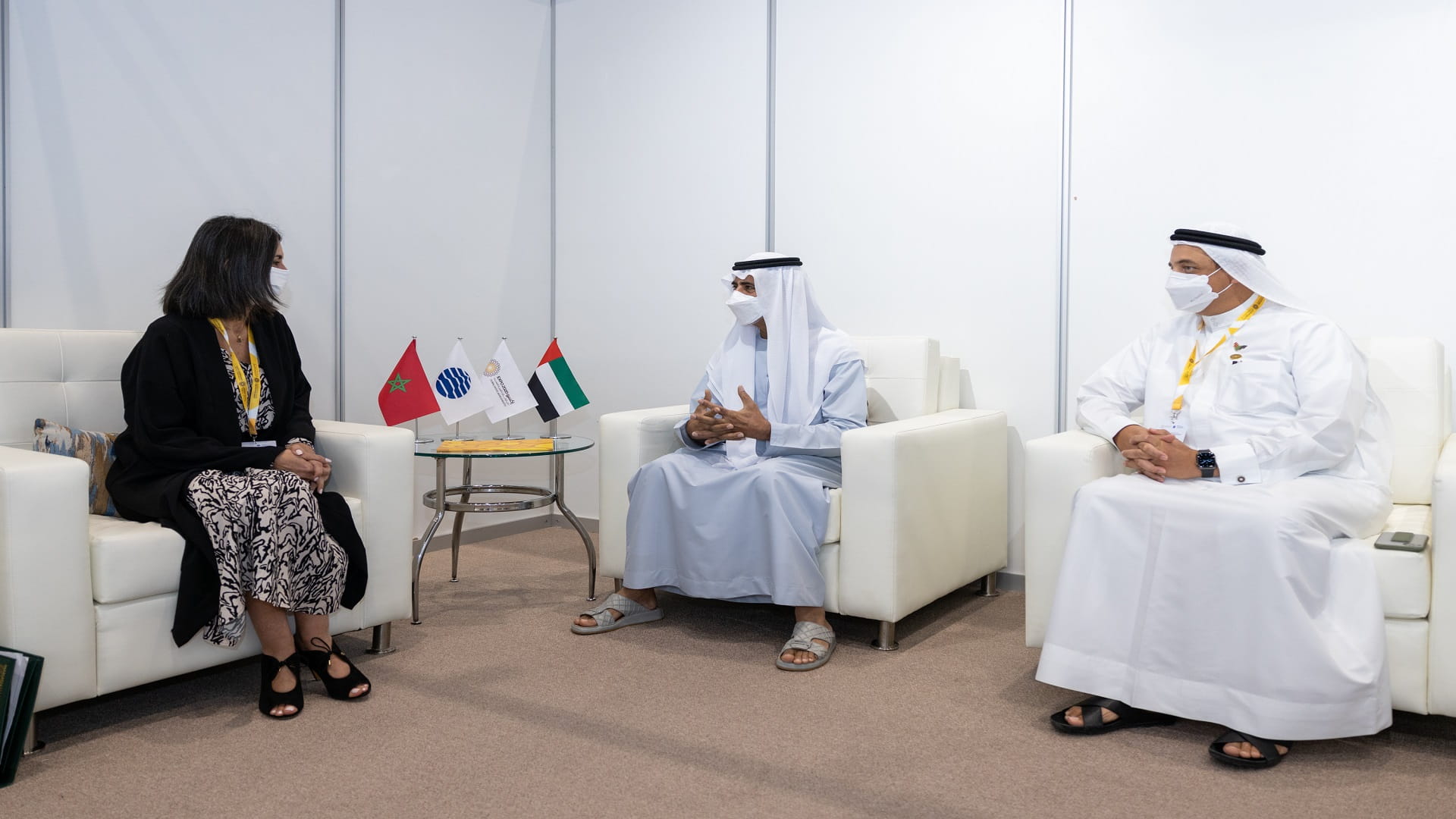 Image for the title: Nahyan bin Mubarak hosts meetings to discuss Expo preparations 