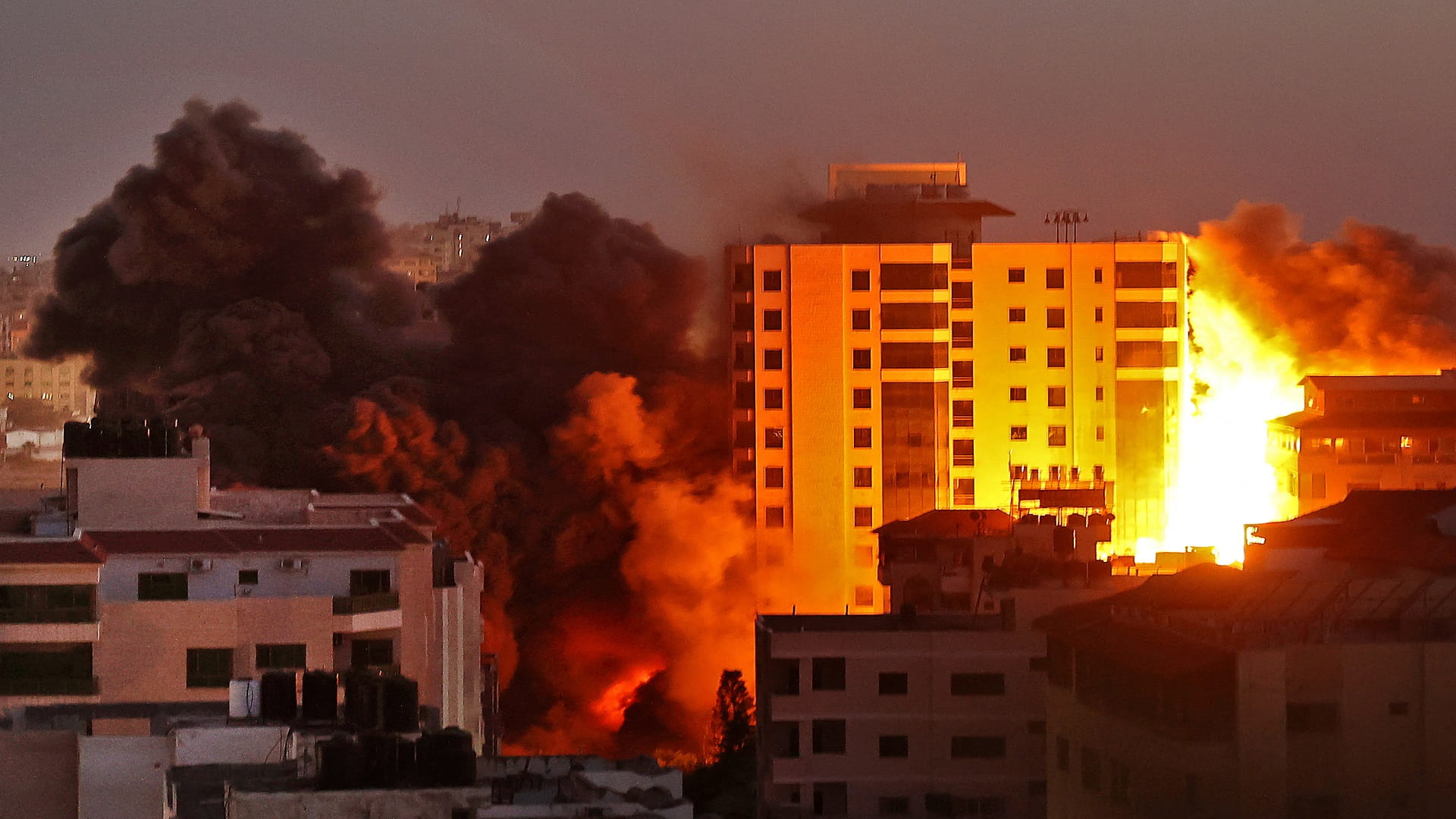 Image for the title: Death toll from Israeli attacks on Gaza up to 83 