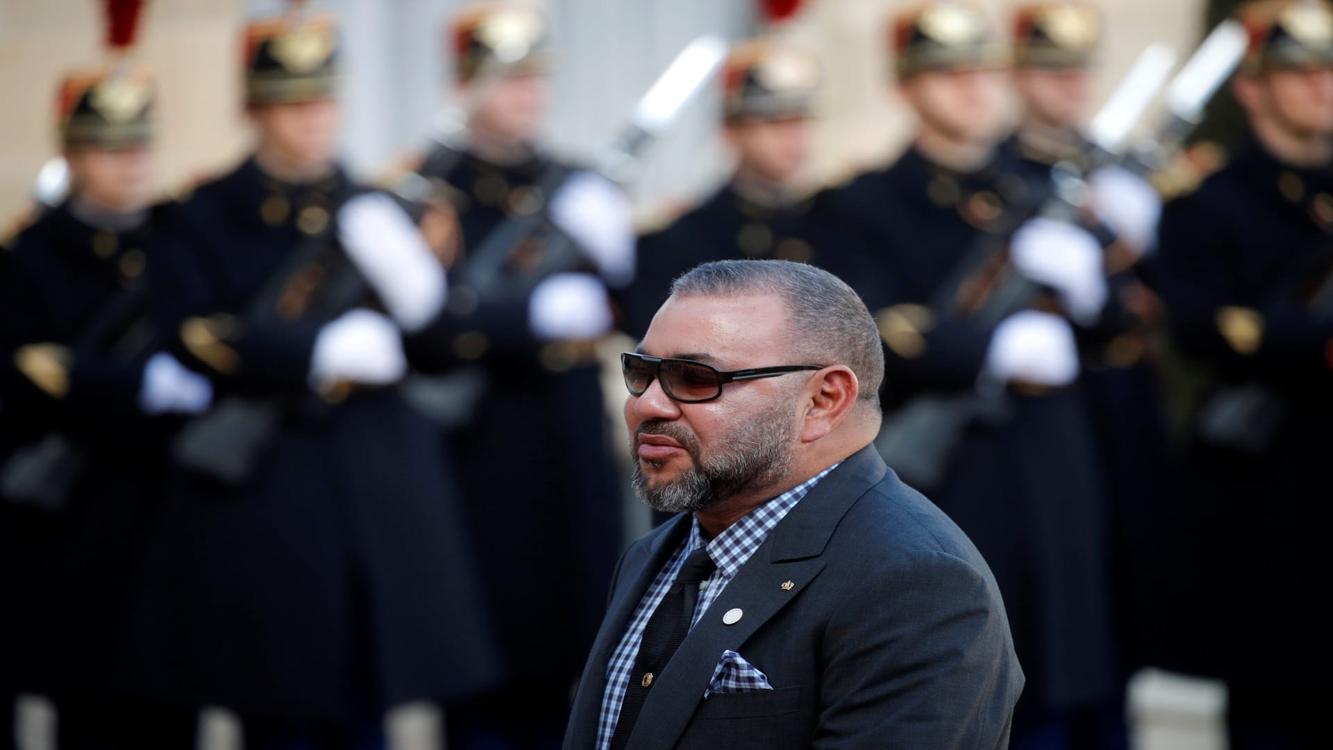 Image for the title: Morocco's king orders urgent aid to Palestinians 