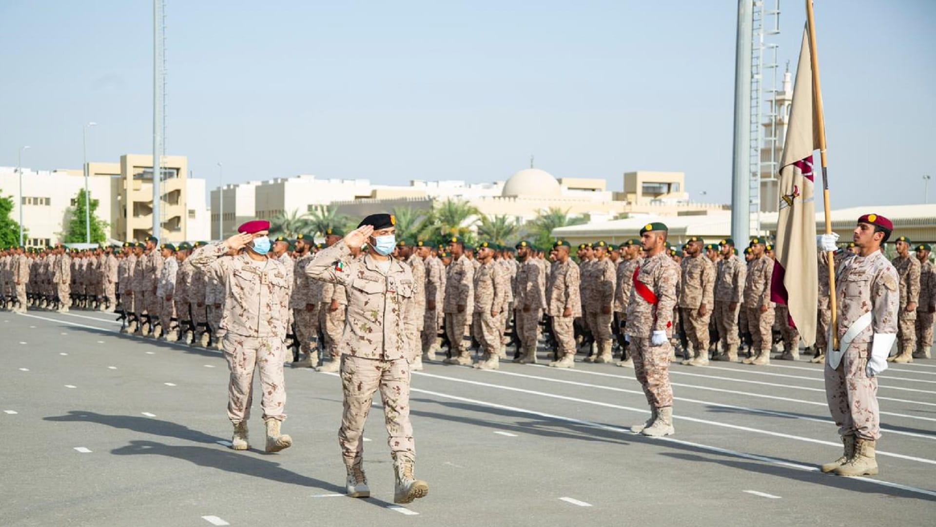 صورة بعنوان: تخريج دورة حرس الرئاسة التخصصية لمجندي الخدمة الوطنية 