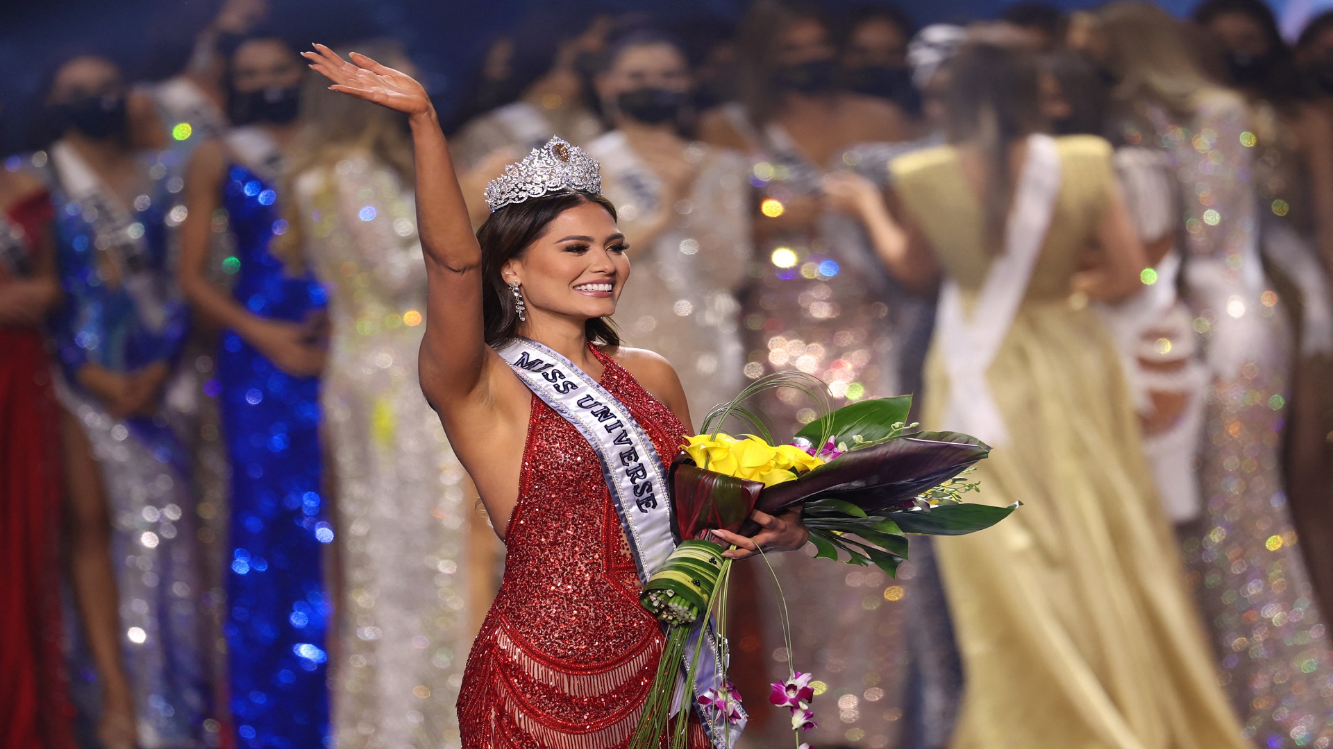 Image for the title: Miss Mexico crowned Miss Universe 2021 