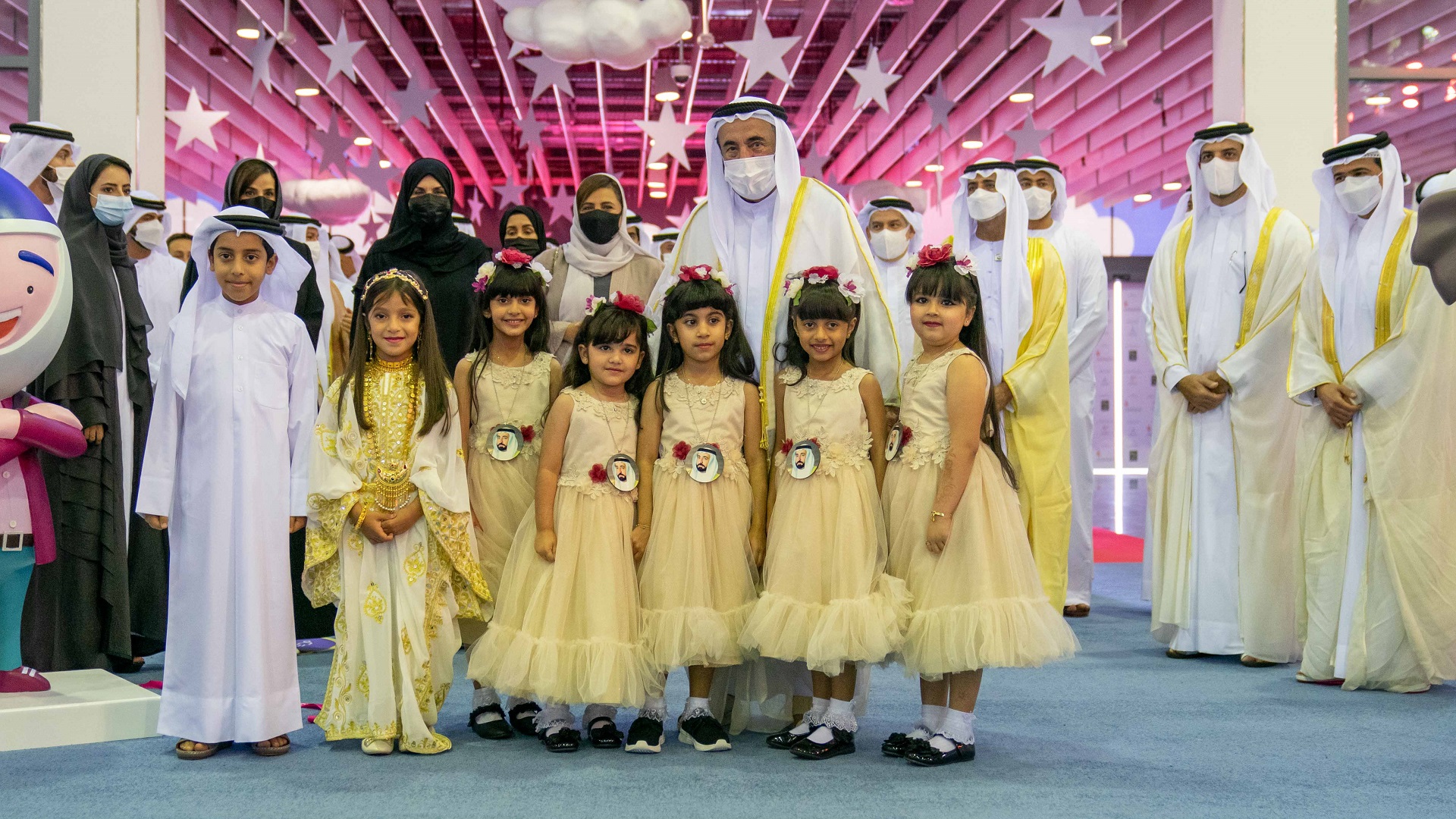 Image for the title: Sharjah Ruler inaugurates 12th Sharjah Children's Reading Festival 