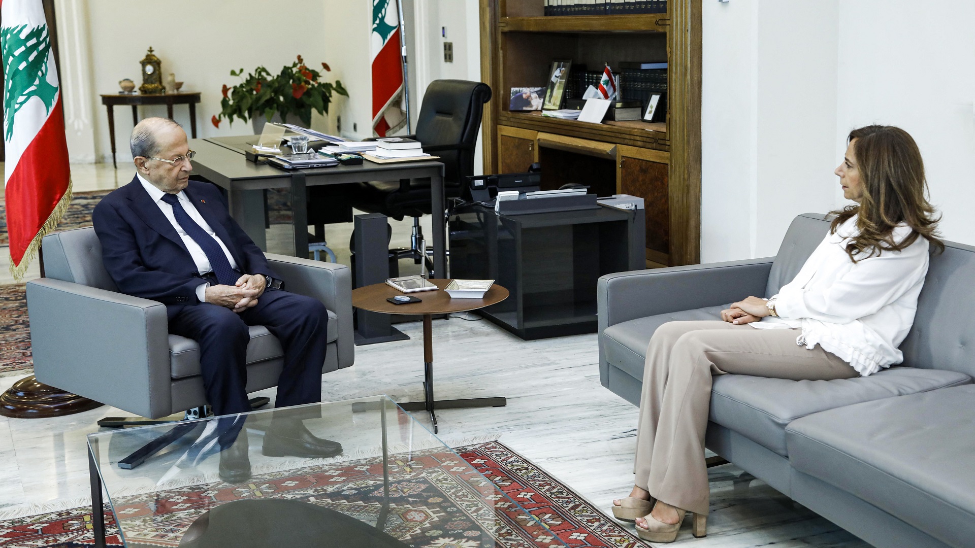 صورة بعنوان: الرئيس اللبناني يعين زينة عكر وزيرة للخارجية والمغتربين بالوكالة 